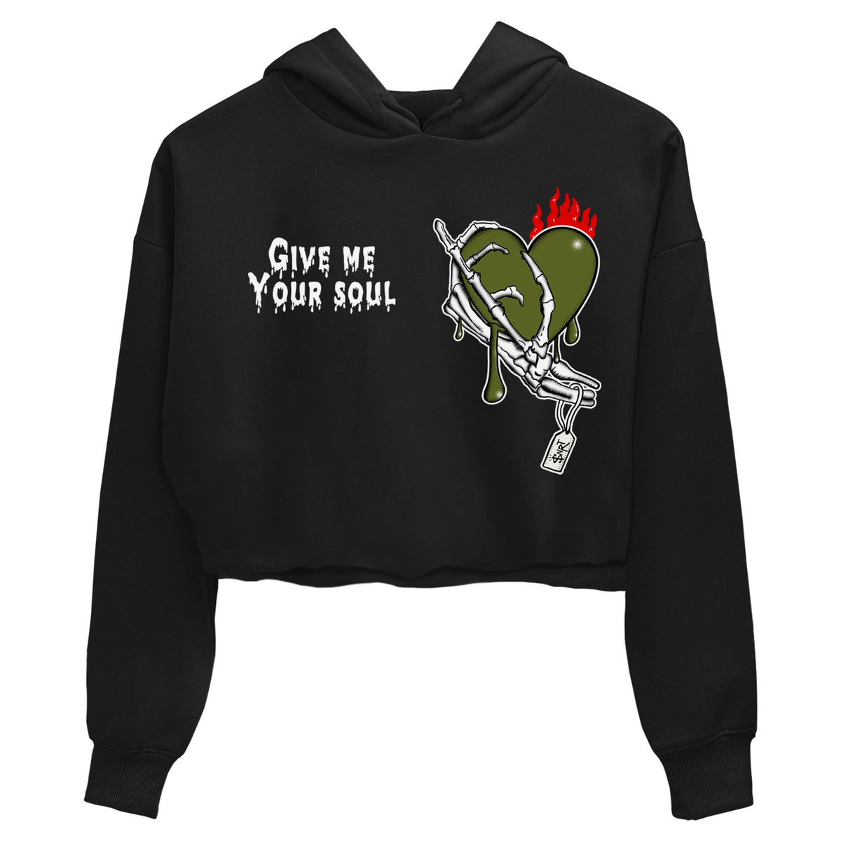 1s Travis Scott Olive shirts to match jordans Give Me Your Soul sneaker match tees Air Jordan 1 Travis Scott Olive Drip Gear Zone unisex cotton Black 2 Crop Shirts