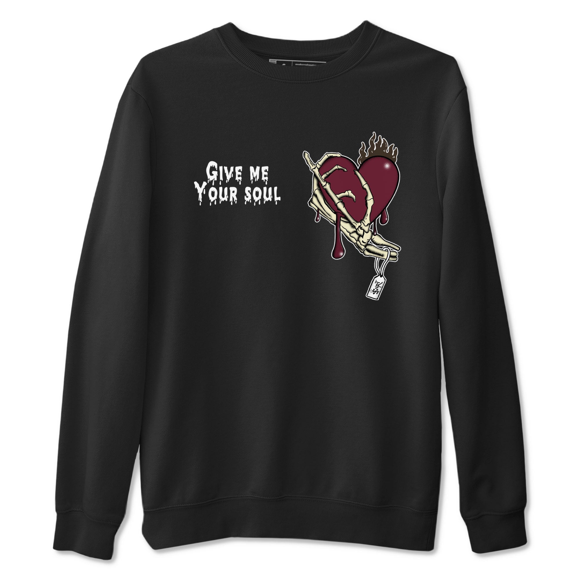 3s A Ma Maniere x Burgundy Crush shirts to match jordans Give Me Your Soul sneaker match tees Air Jordan 3 A Ma Maniere x Burgundy Crush Drip Gear Zone unisex cotton Black 2 crew neck shirts
