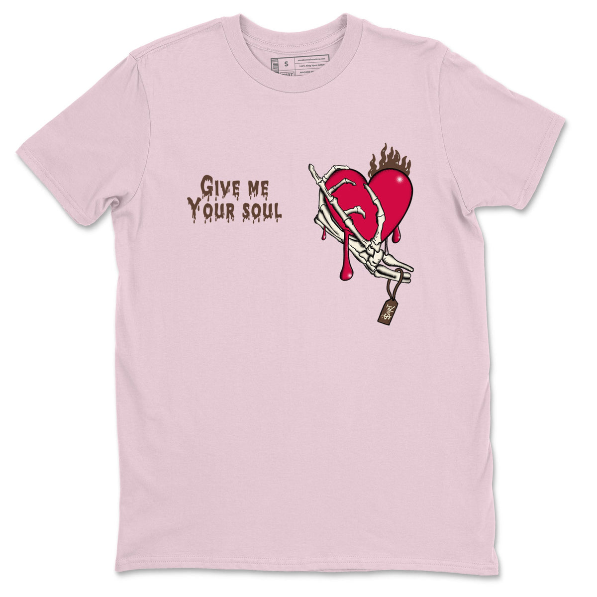 Dunk Cacao Wow And Pink Foam shirts to match jordans Give Me Your Soul sneaker match tees Dunk Cacao Wow And Pink Foam Drip Gear Zone unisex cotton Pink 2 crew neck shirts