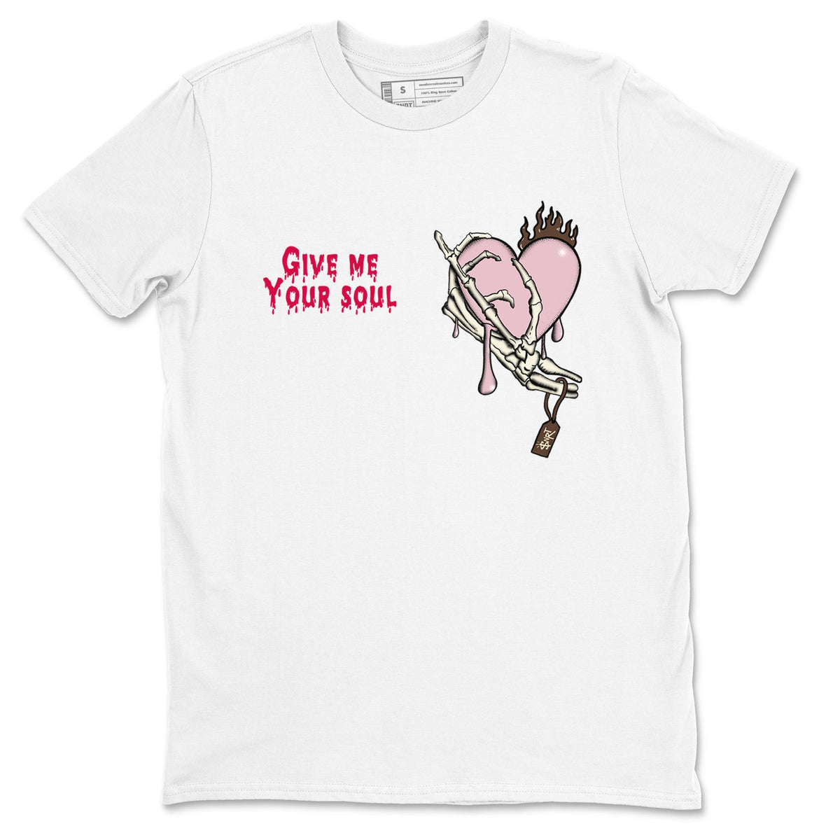 Dunk Cacao Wow And Pink Foam shirts to match jordans Give Me Your Soul sneaker match tees Dunk Cacao Wow And Pink Foam Drip Gear Zone unisex cotton White 2 crew neck shirts