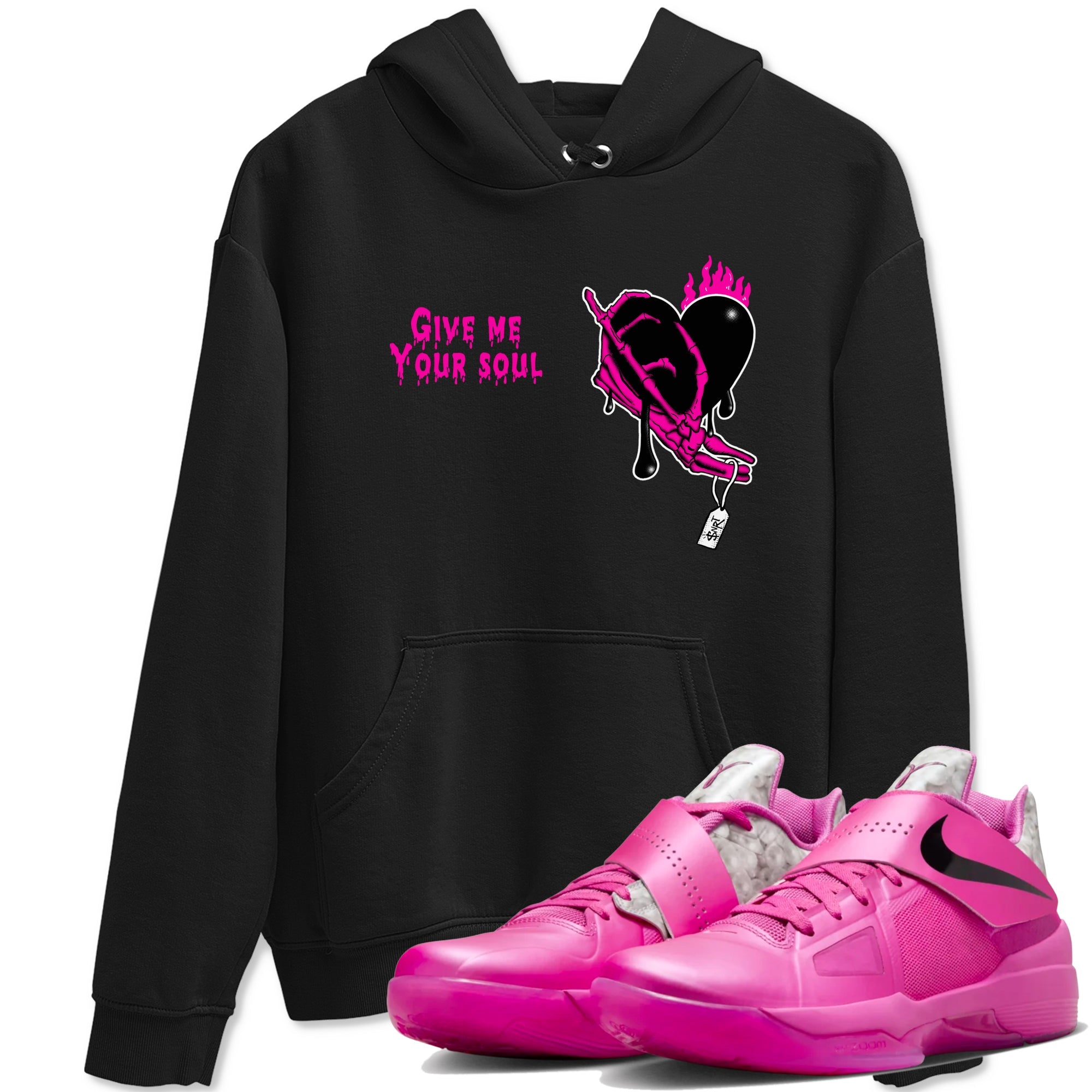 Nike KD 4 Retro Aunt Pearl shirts to match jordans Give Me Your Soul sneaker match tees Nike KD 4 Aunt Pearl match shoes to clothes Drip Gear Zone unisex cotton Black 1 shirts
