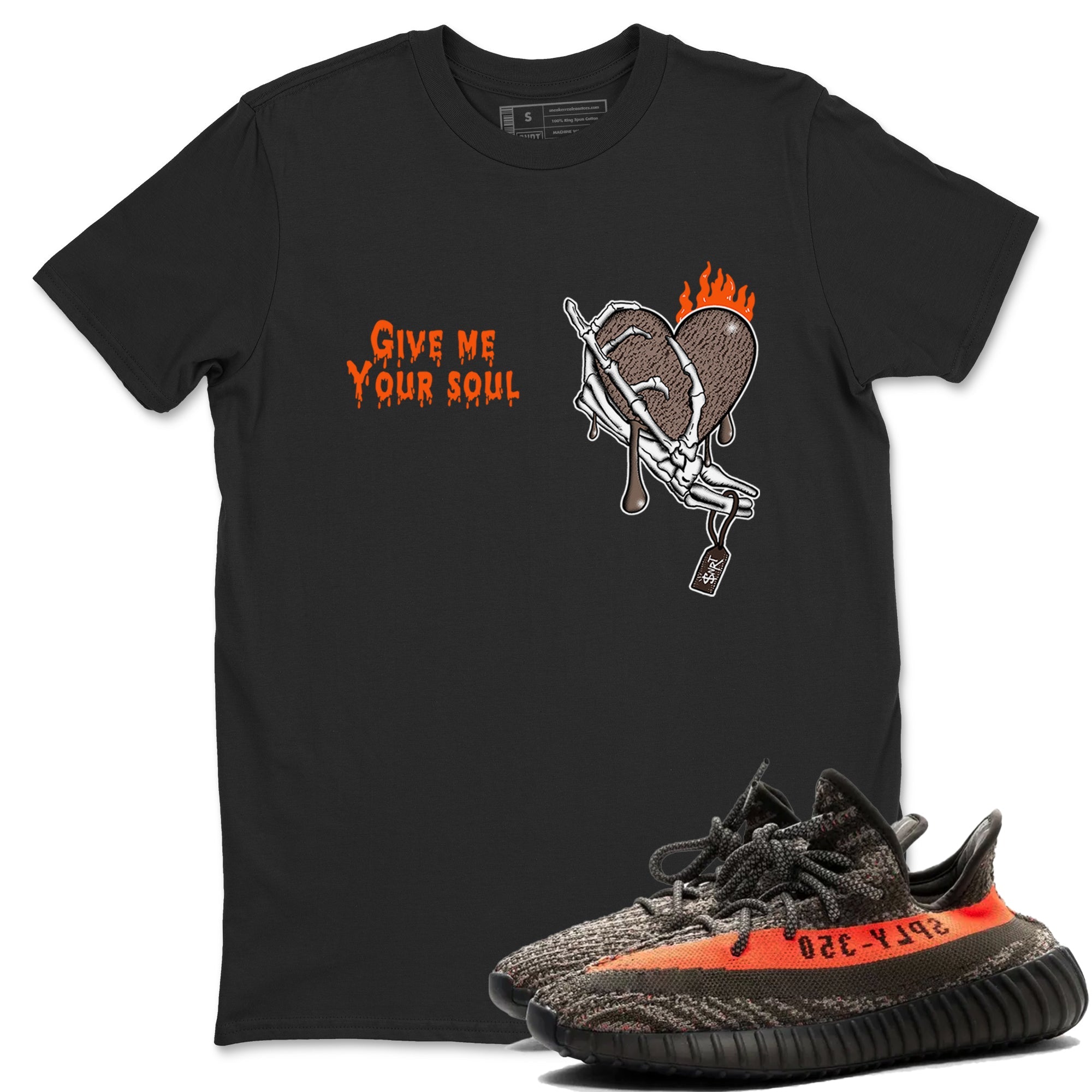 Yeezy 350 Carbon Beluga shirts to match jordans Give Me Your Soul sneaker match tees Yeezy 350 Carbon Beluga match shoes to clothes Drip Gear Zone unisex cotton Black 1 shirts