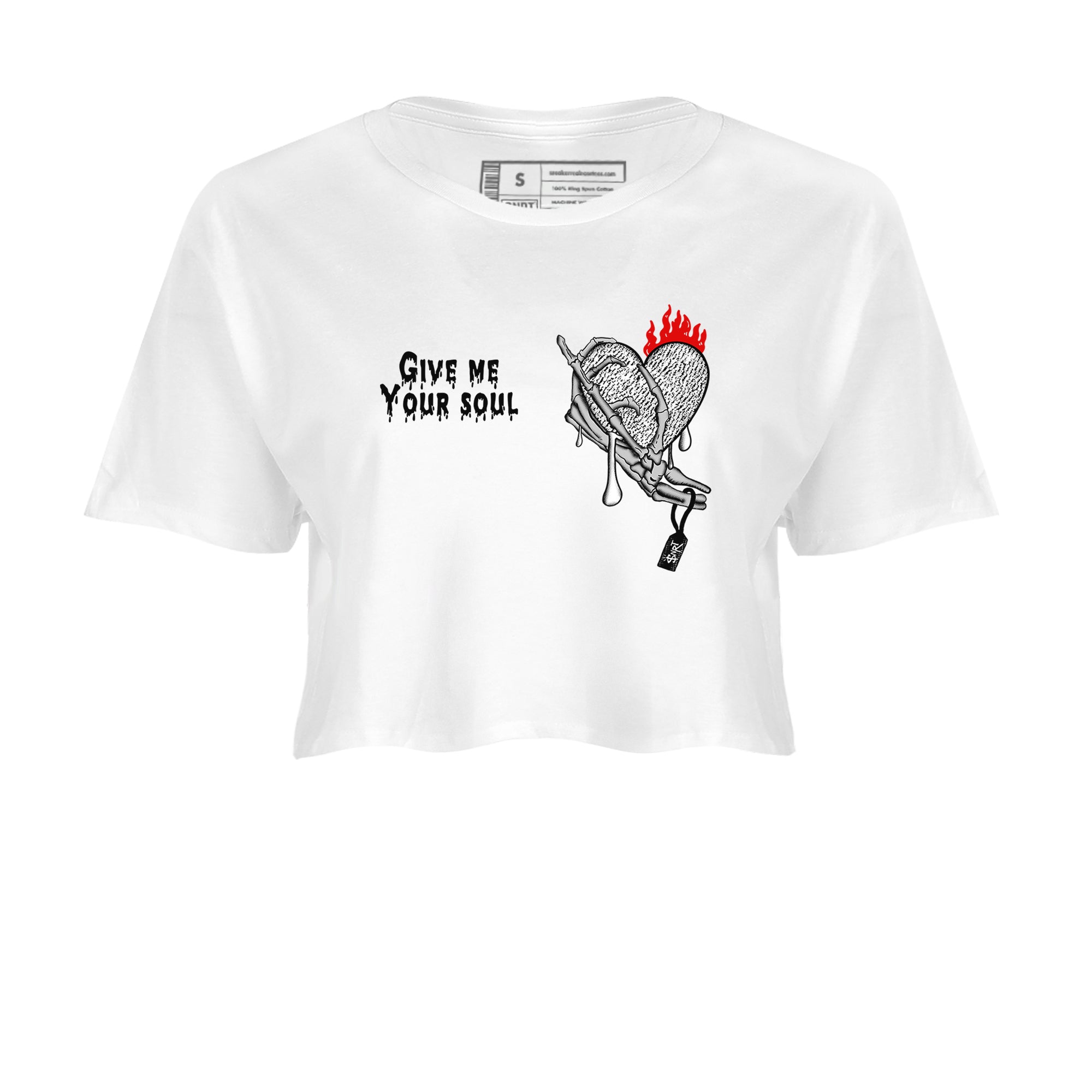 Yeezy 350 Zebra shirts to match jordans Give Me Your Soul sneaker match tees Yeezy 350 Zebra match shoes to clothes Drip Gear Zone unisex cotton White 2 crop tee