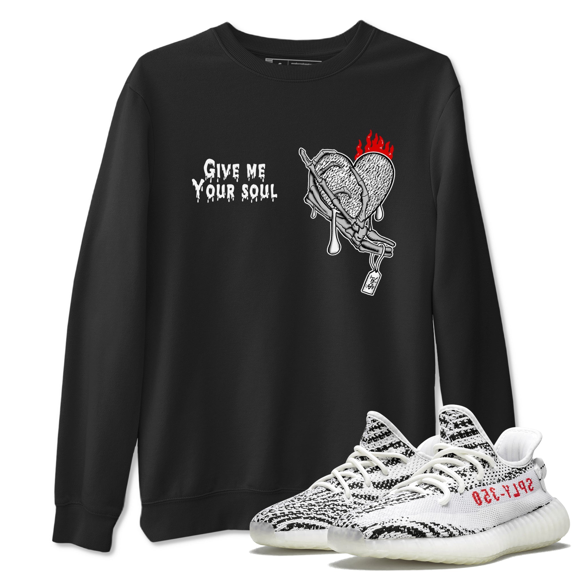 Yeezy 350 Zebra shirts to match jordans Give Me Your Soul sneaker match tees Yeezy 350 Zebra match shoes to clothes Drip Gear Zone unisex cotton Black 1 shirts