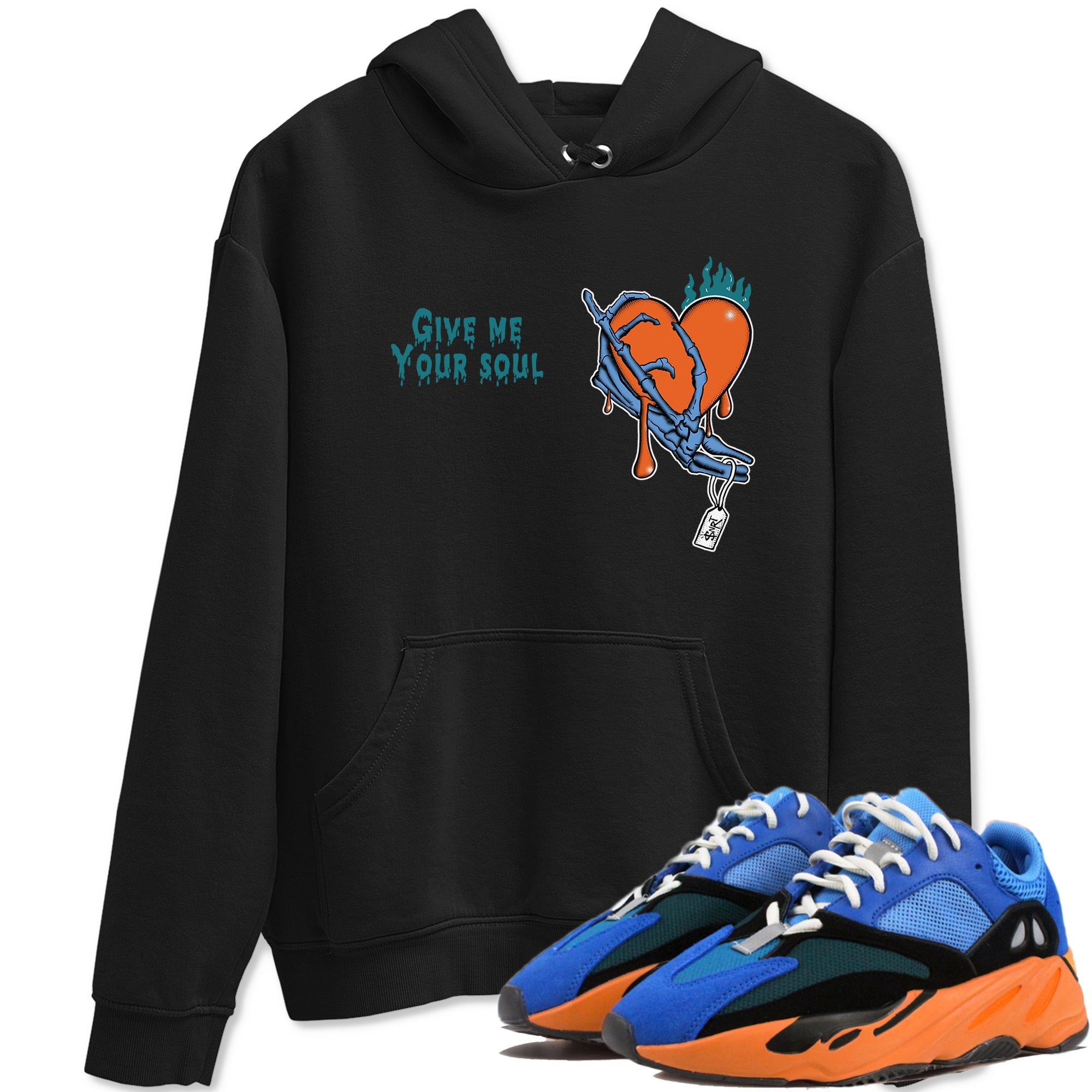 Yeezy 700 Bright Blue shirts to match jordans Give Me Your Soul sneaker match tees Yeezy 700 Bright Blue match shoes to clothes Drip Gear Zone unisex cotton Black 1 shirts