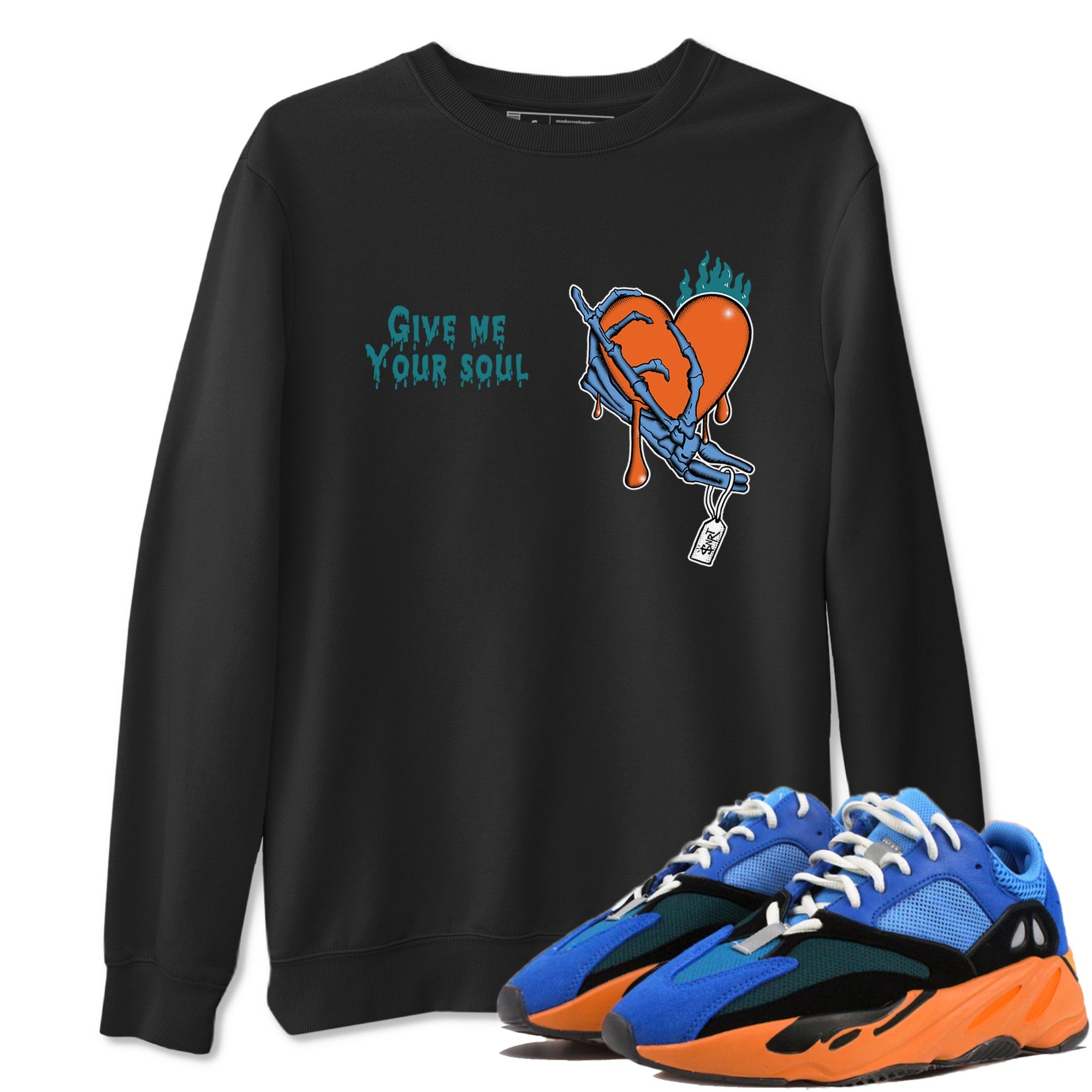 Yeezy 700 Bright Blue shirts to match jordans Give Me Your Soul sneaker match tees Yeezy 700 Bright Blue match shoes to clothes Drip Gear Zone unisex cotton Black 1 shirts
