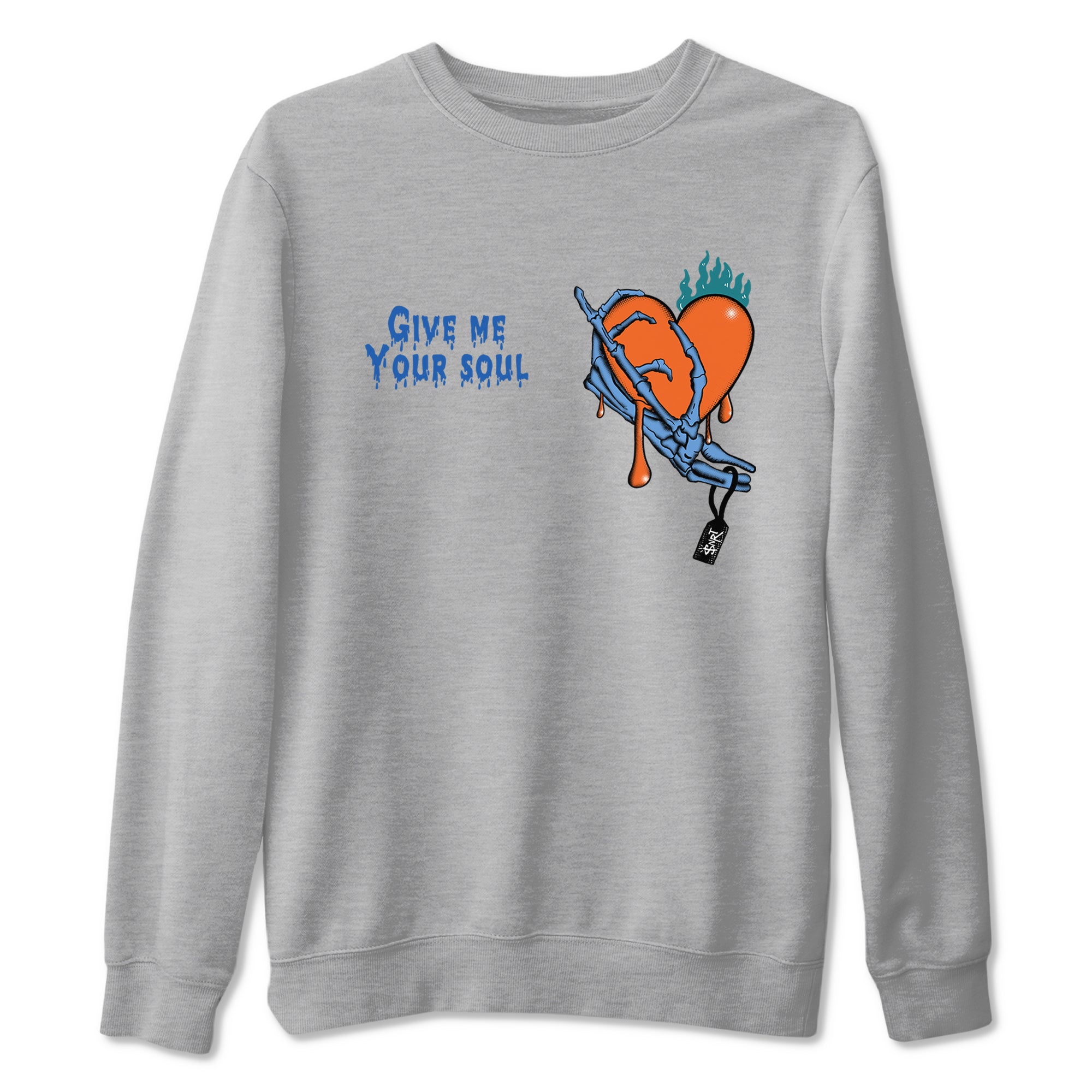 Yeezy 700 Bright Blue shirts to match jordans Give Me Your Soul sneaker match tees Yeezy 700 Bright Blue match shoes to clothes Drip Gear Zone unisex cotton Heather Grey 2 shirts