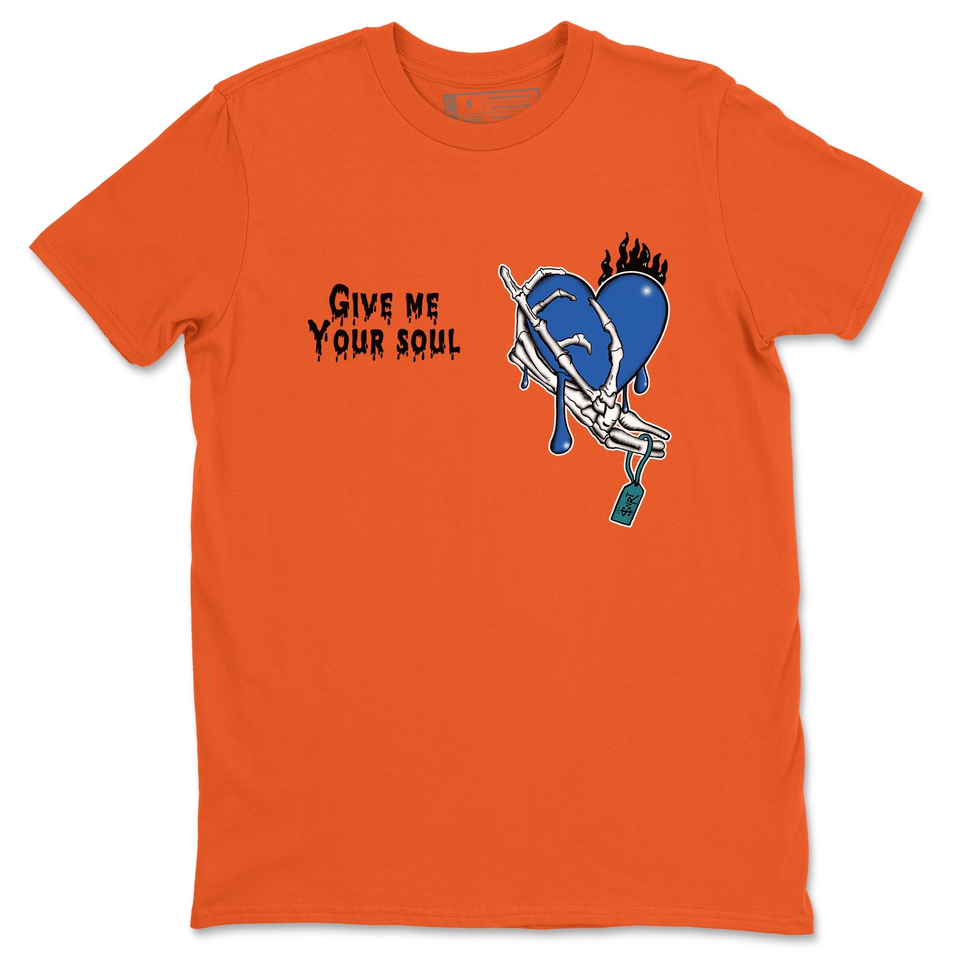 Yeezy 700 Bright Blue shirts to match jordans Give Me Your Soul sneaker match tees Yeezy 700 Bright Blue match shoes to clothes Drip Gear Zone unisex cotton Orange 2 shirts