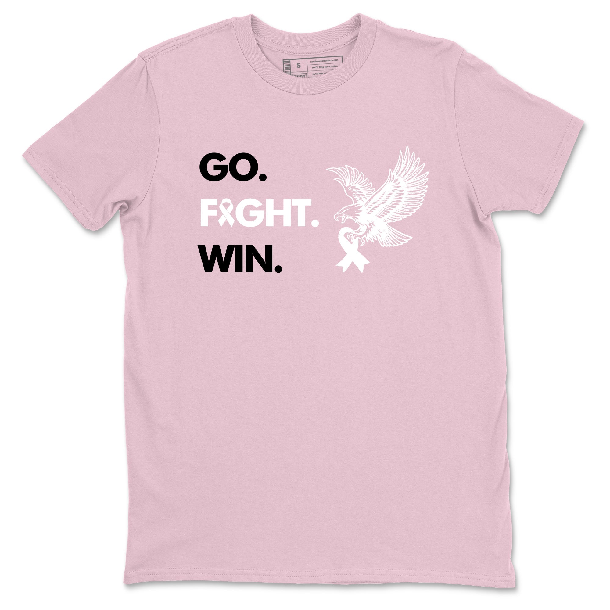 Sneaker Threads  Sneaker Tees To Match Air Jordan 5 Medium Soft Pink  Go Fight Win Graphic Tee Pink 2. Perfect for Jordan releases 2025 colorways.