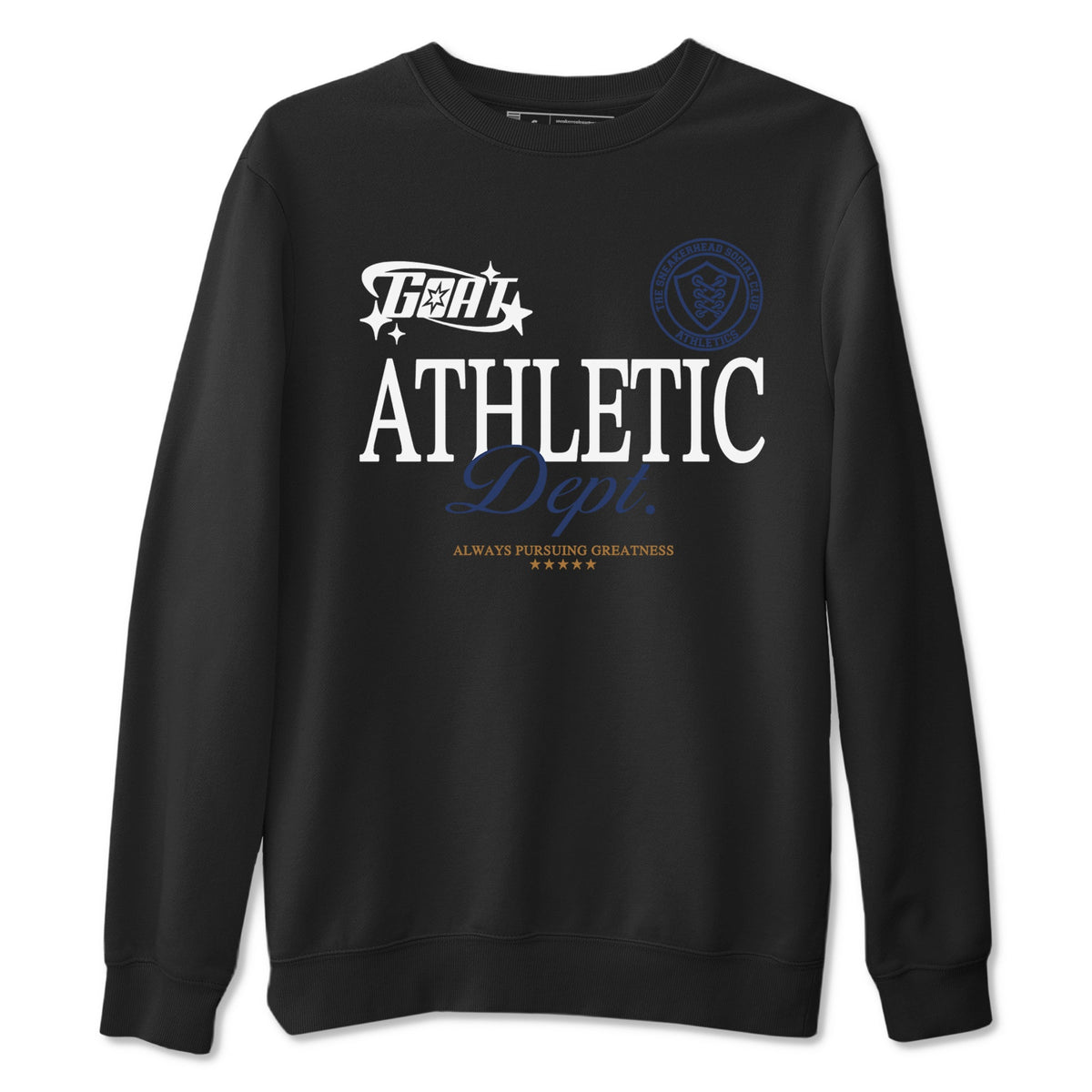 13s Midnight Navy shirts to match jordans Goat Athletic Dept sneaker match tees Air Jordan 13 Midnight Navy Drip Gear Zone unisex cotton Black 2 crew neck shirts