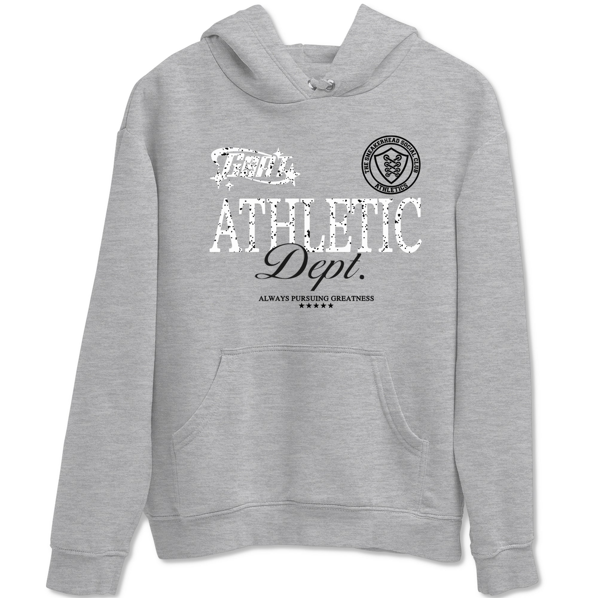 5s White Black shirts to match jordans Goat Athletic Dept sneaker match tees Air Jordan 5 White Black Drip Gear Zone unisex cotton Heather Grey 2 crew neck shirts