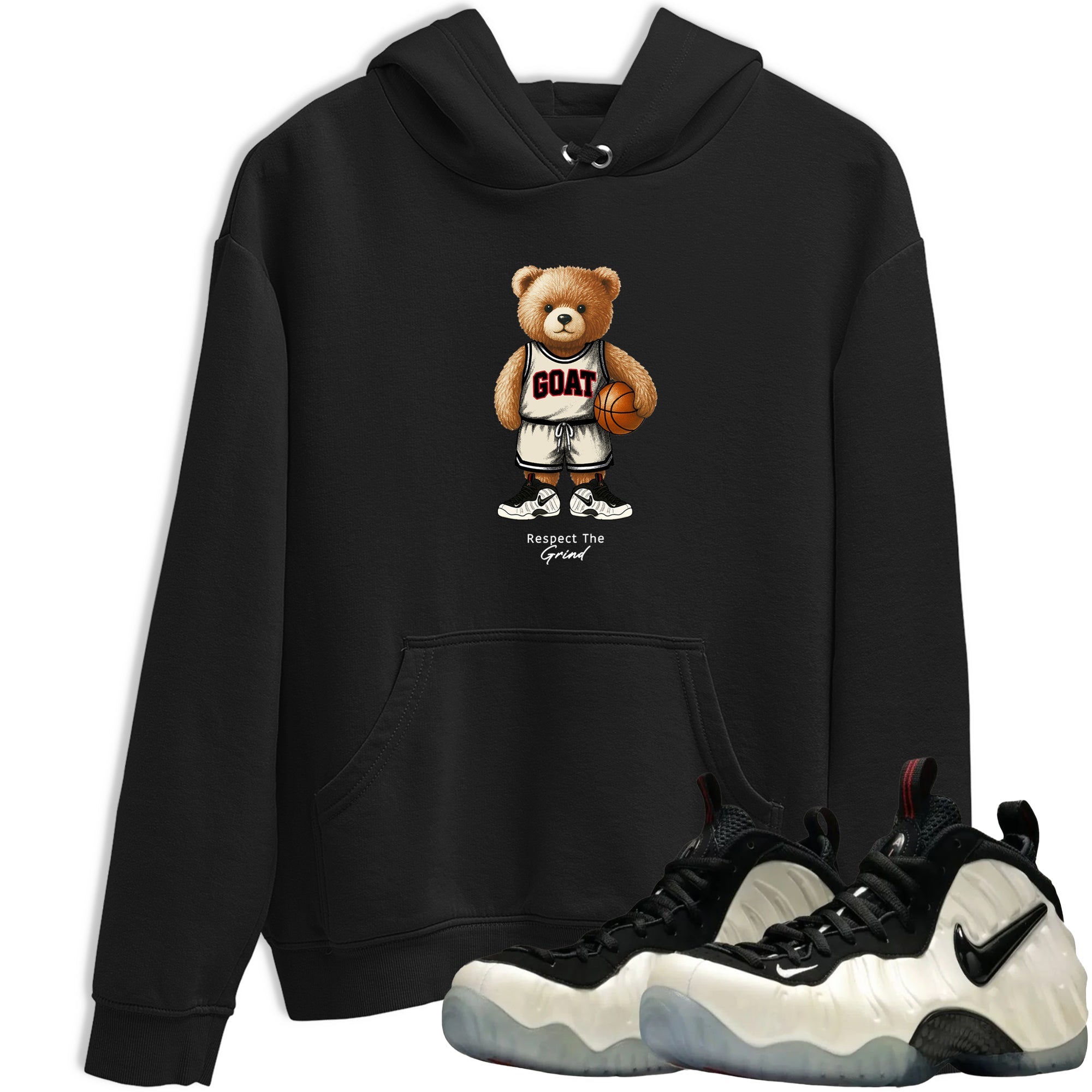 Sneaker Threads  Sneaker Tees To Match Air Foamposite One Pearl  GOAT Mode Graphic Tee Black 1. Perfect for Jordan releases 2025 colorways.