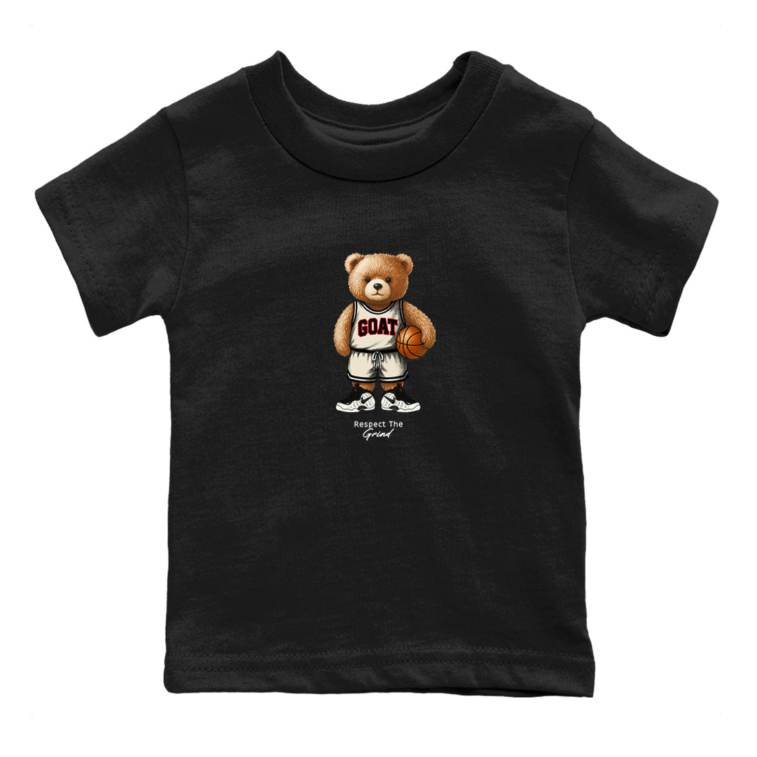 Sneaker Threads  Sneaker Tees To Match Air Foamposite One Pearl  GOAT Mode Youth Graphic Tee Black 2. Perfect for Jordan releases 2025 colorways.