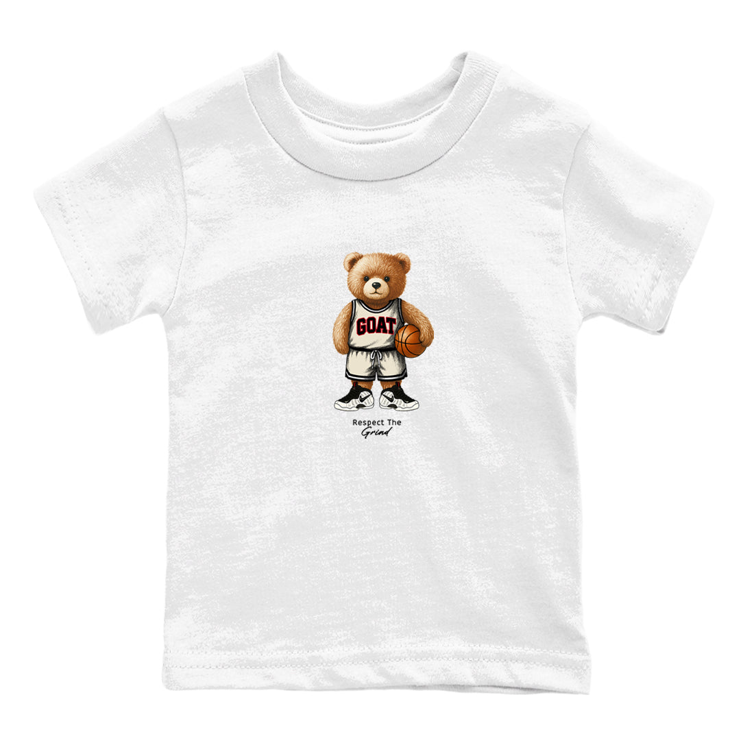 Sneaker Threads  Sneaker Tees To Match Air Foamposite One Pearl  GOAT Mode Youth Graphic Tee White 2. Perfect for Jordan releases 2025 colorways.