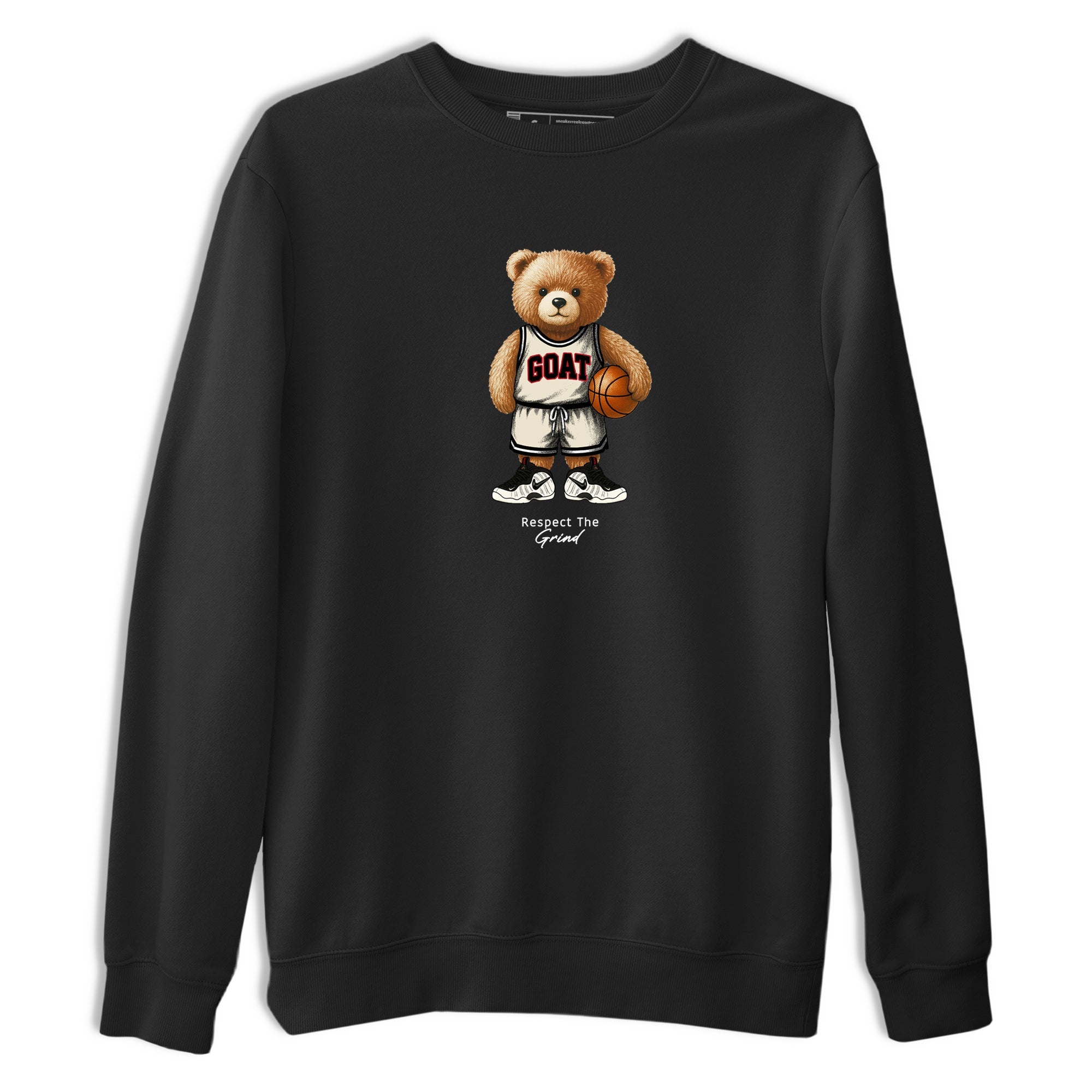 Sneaker Threads  Sneaker Tees To Match Air Foamposite One Pearl  GOAT Mode Graphic Tee Black 2. Perfect for Jordan releases 2025 colorways.