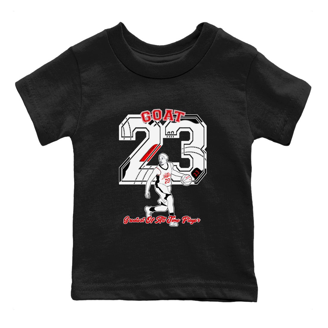 Air Jordan 12 Red Taxi shirts to match jordans Goat Player sneaker match tees 12s Red Taxi Drip Gear Zone baby toddler Black 2 cotton Shirt