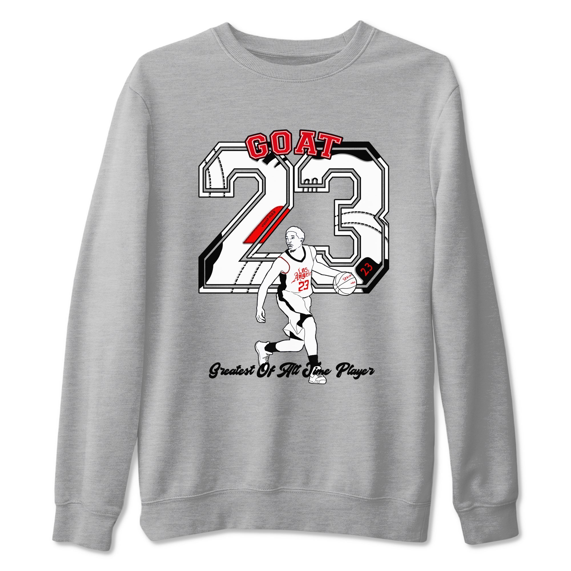 Air Jordan 12 Red Taxi shirts to match jordans Goat Player sneaker match tees 12s Red Taxi Drip Gear Zone unisex cotton Heather Grey 2 crew neck shirt