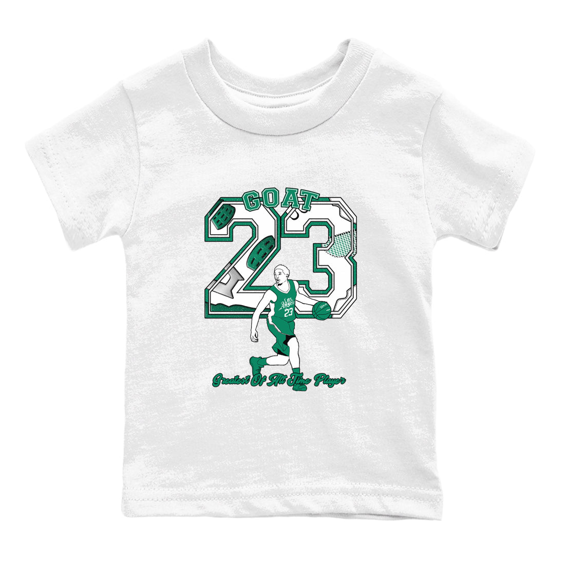 4s Oxidized Green shirts to match jordans Goat Player sneaker match tees Air Jordan 4 Oxidized Green Drip Gear Zone streetwear brand Baby and Youth White 2 cotton tee