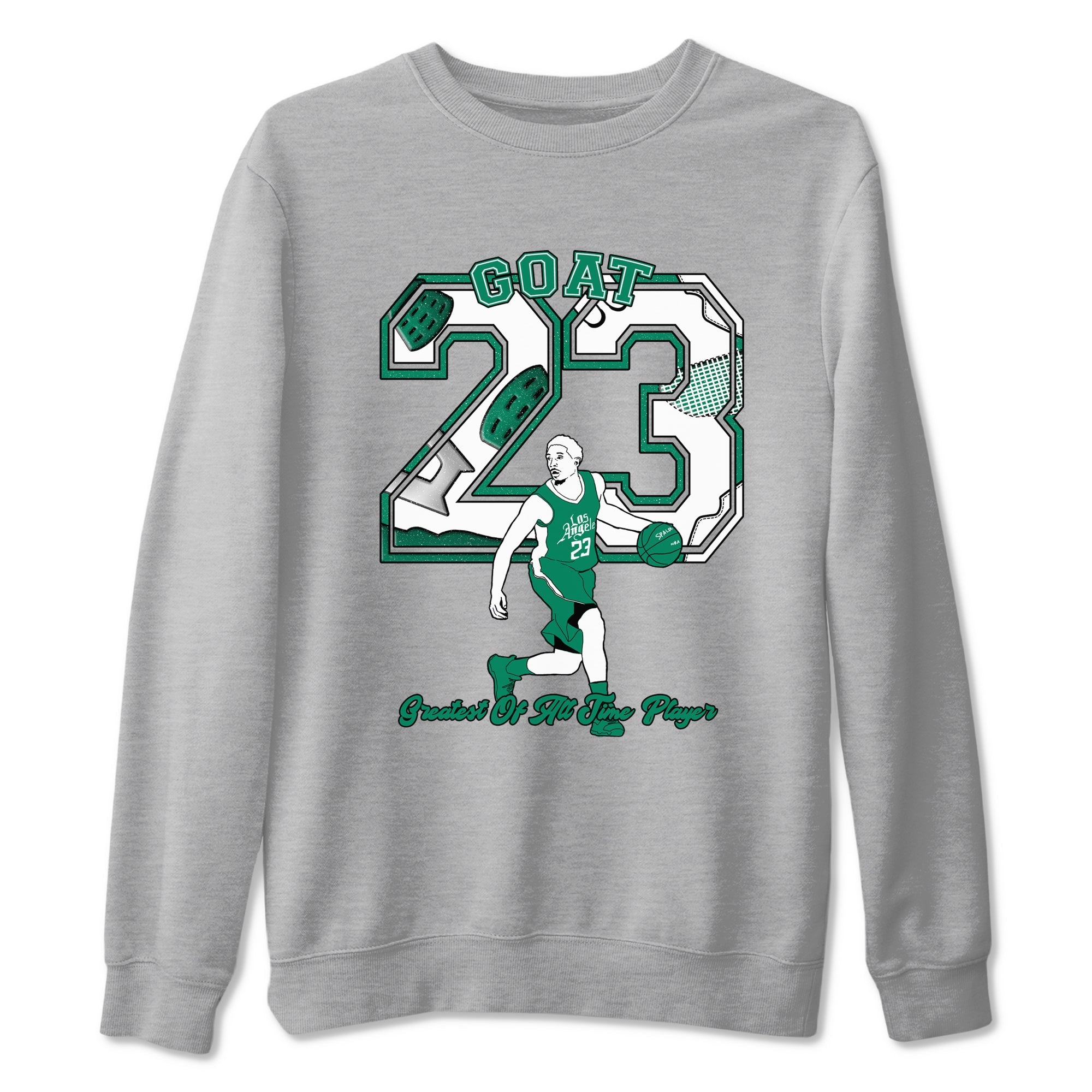 4s Oxidized Green shirts to match jordans Goat Player sneaker match tees Air Jordan 4 Oxidized Green Drip Gear Zone streetwear brand Heather Grey 2 unisex cotton tee