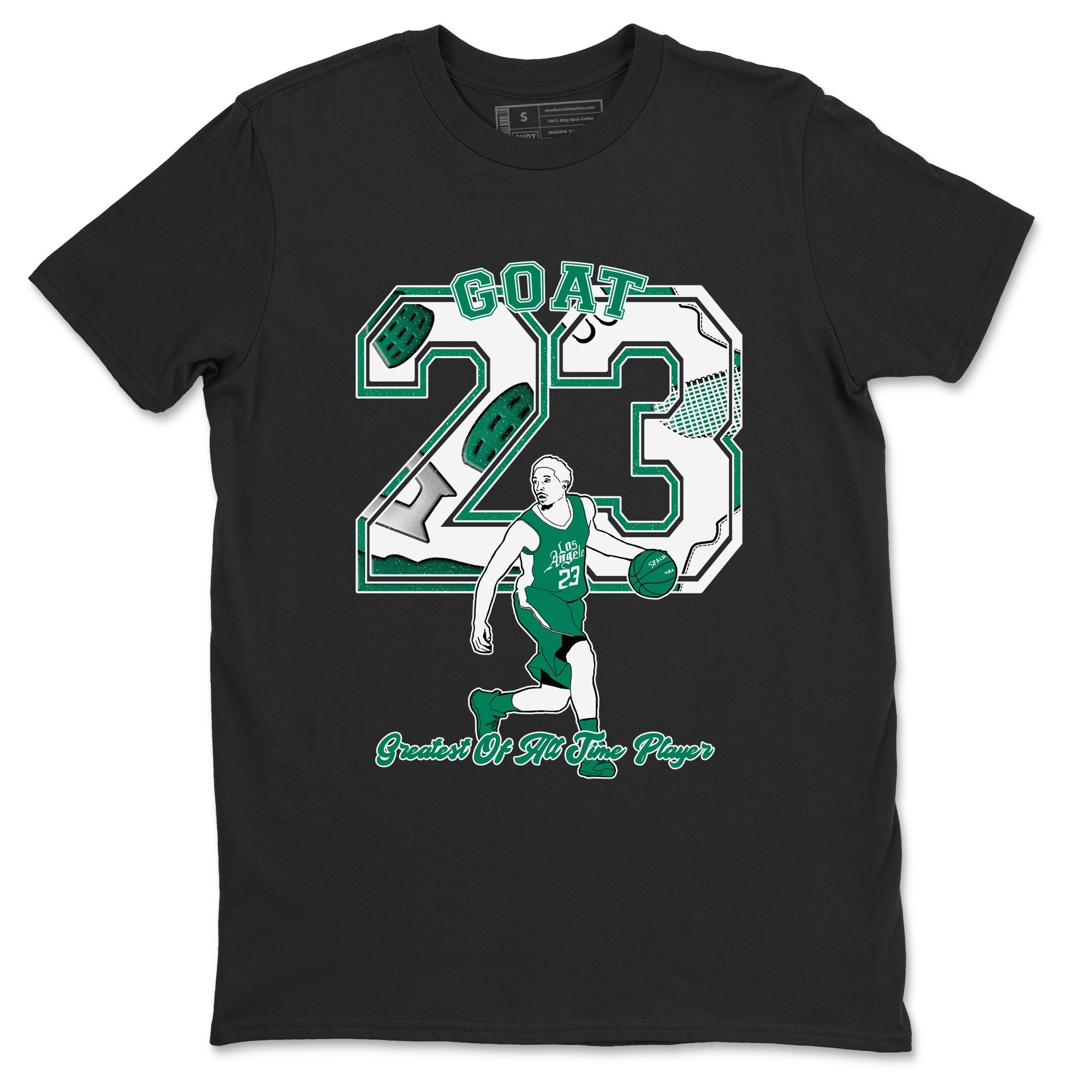 4s Oxidized Green shirts to match jordans Goat Player sneaker match tees Air Jordan 4 Oxidized Green Drip Gear Zone streetwear brand Black 2 unisex cotton tee