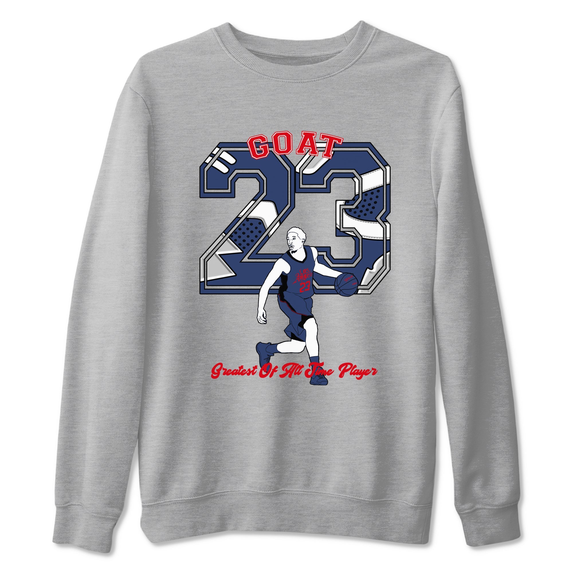 AJ6 Olympic shirt to match jordans Goat Player sneaker tees Air Jordan 6 Olympic Drip Gear Zone unisex cotton Heather Grey 2 crew neck shirt