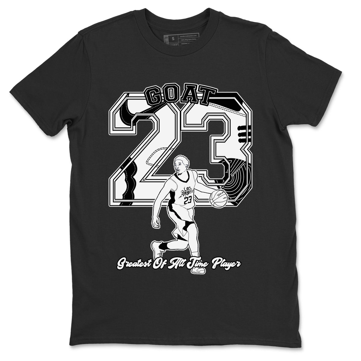 Dunk Black White shirts to match jordans Goat Player sneaker match tees Dunk Panda Drip Gear Zone unisex cotton Black 2 crew neck shirts