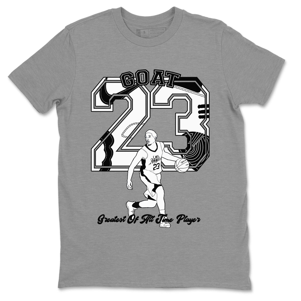Dunk Black White shirts to match jordans Goat Player sneaker match tees Dunk Panda Drip Gear Zone unisex cotton Heather Grey 2 crew neck shirts