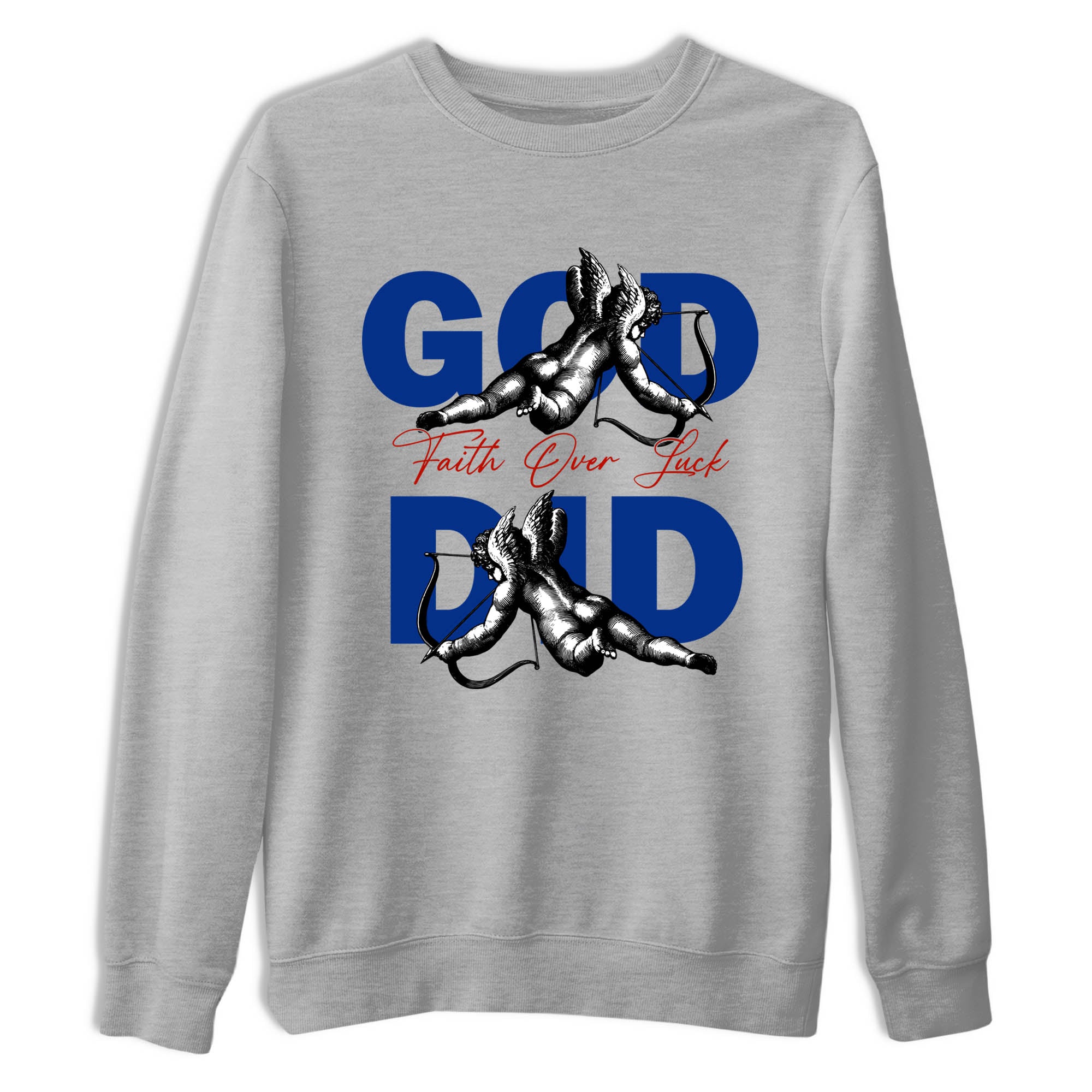 Sneaker Threads  Sneaker Tees To Match Air Jordan 11 Rare Air  God Did Graphic Tee Heather Grey 2. Perfect for Jordan releases 2025 colorways.