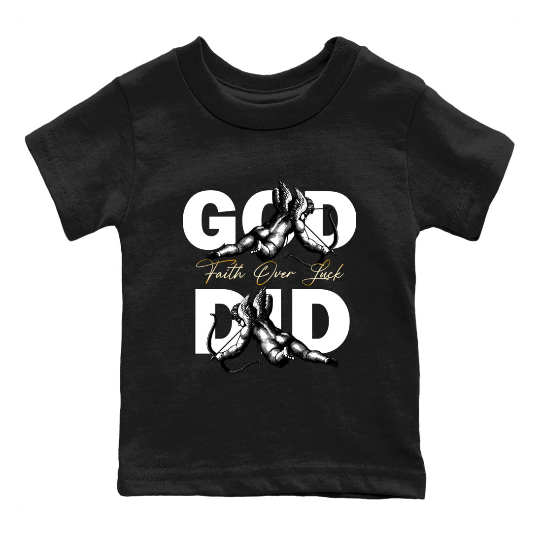 Sneaker Threads  Sneaker Tees To Match Air Jordan 12 Taxi  God Did Youth Graphic Tee Black 2. Perfect for Jordan releases 2025 colorways.
