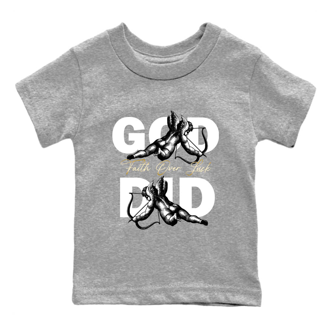 Sneaker Threads  Sneaker Tees To Match Air Jordan 12 Taxi  God Did Youth Graphic Tee Heather Grey 2. Perfect for Jordan releases 2025 colorways.