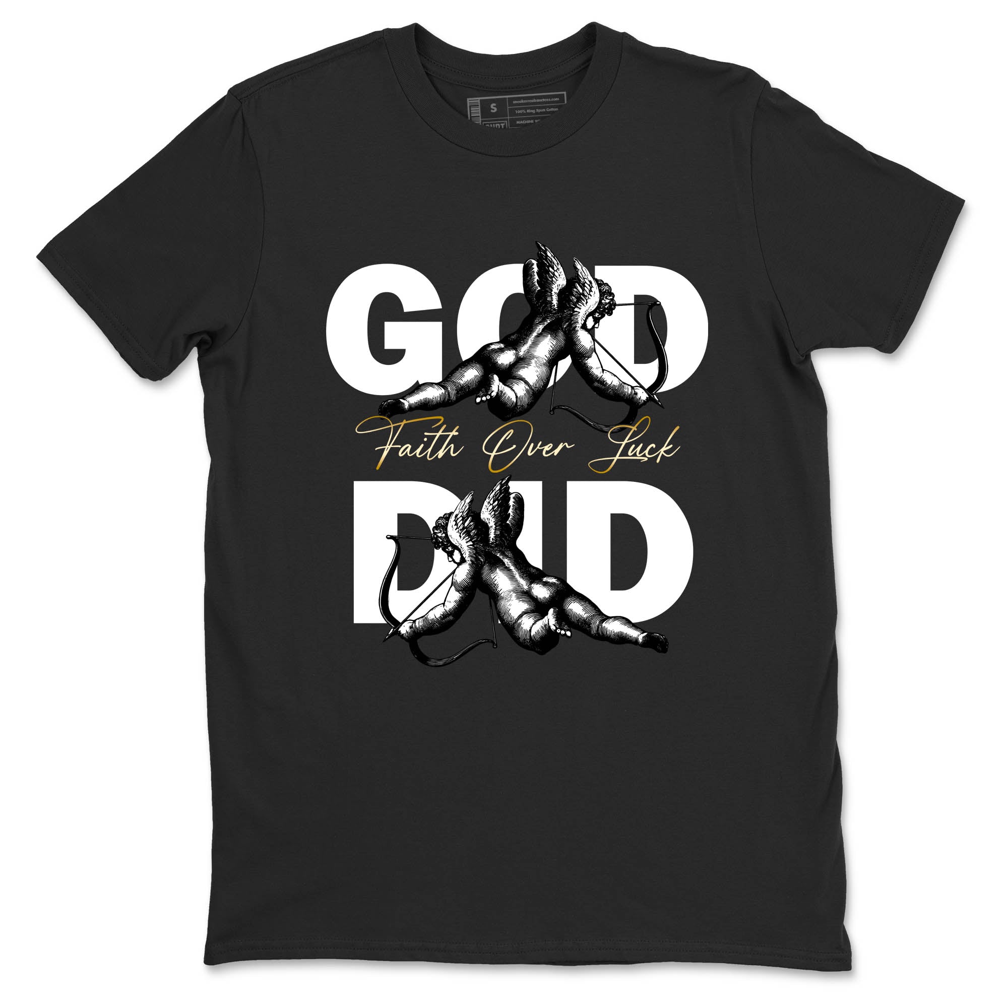 Sneaker Threads  Sneaker Tees To Match Air Jordan 12 Taxi  God Did Graphic Tee Black 2. Perfect for Jordan releases 2025 colorways.