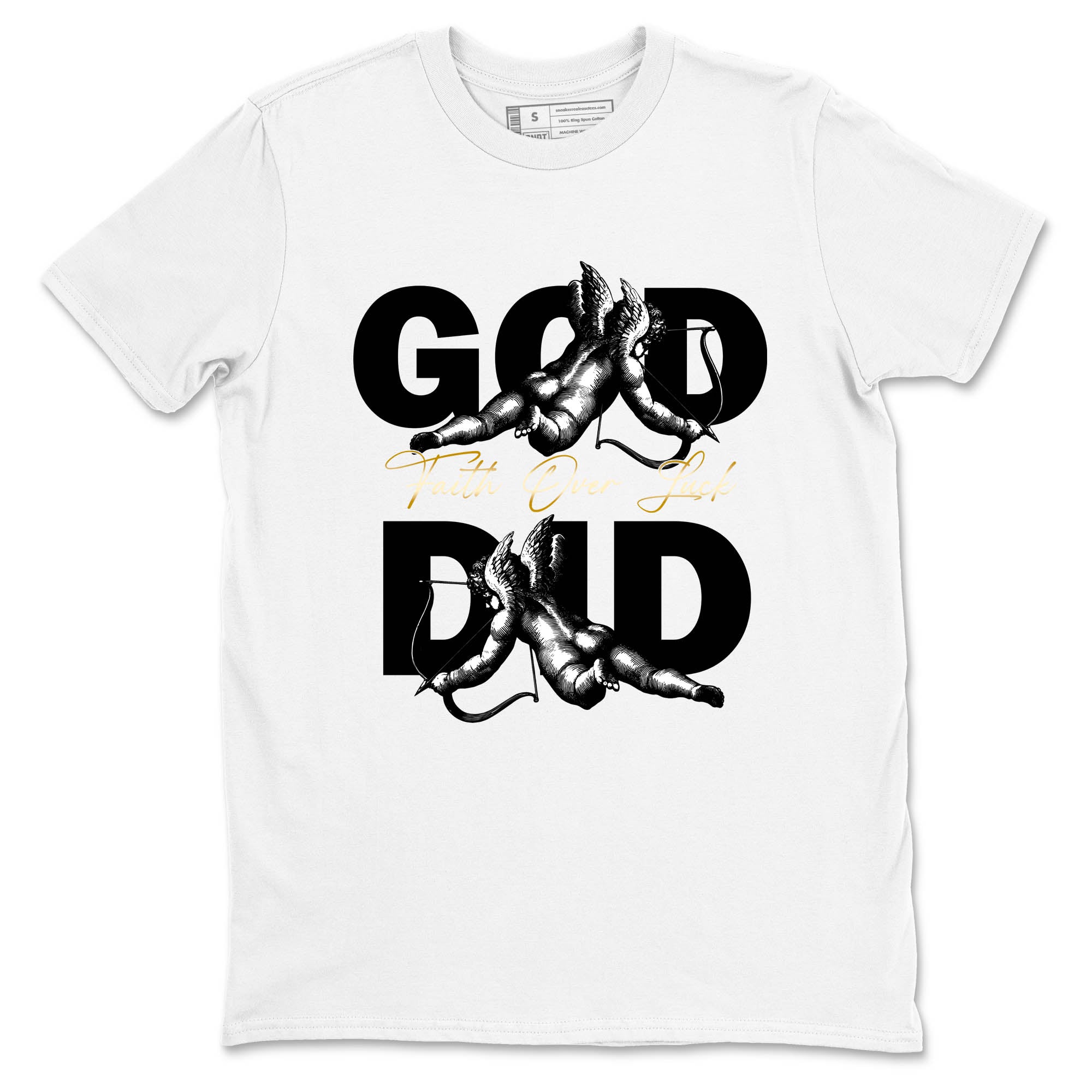 Sneaker Threads  Sneaker Tees To Match Air Jordan 12 Taxi  God Did Graphic Tee White 2. Perfect for Jordan releases 2025 colorways.