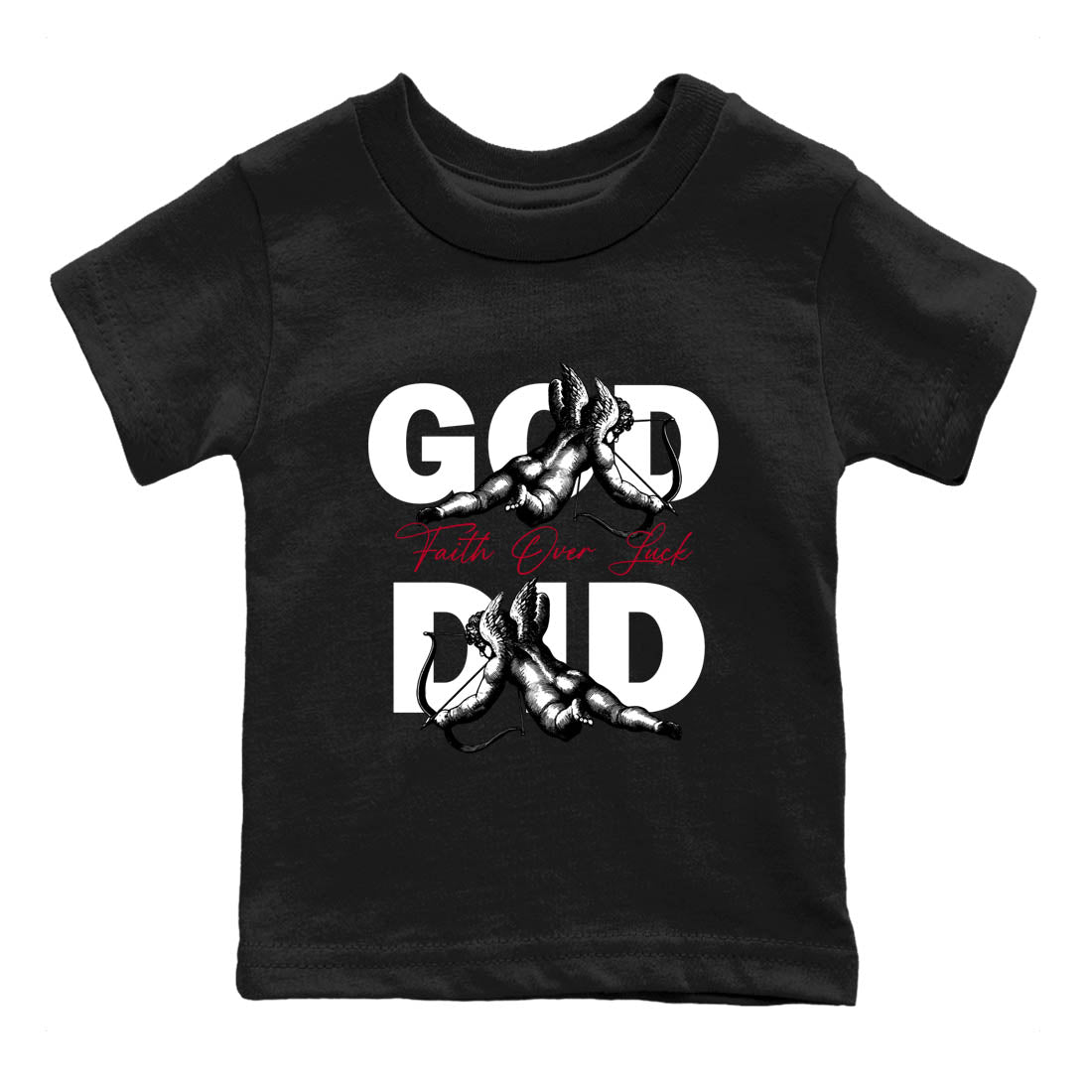 Sneaker Threads  Sneaker Tees To Match Air Jordan 8 Bunny  God Did Youth Graphic Tee Black 2. Perfect for Jordan releases 2025 colorways.