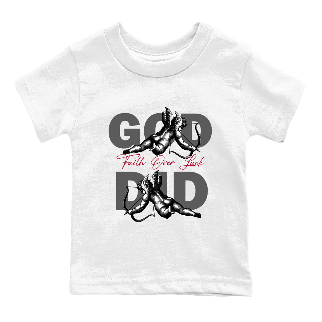 Sneaker Threads  Sneaker Tees To Match Air Jordan 8 Bunny  God Did Youth Graphic Tee White 2. Perfect for Jordan releases 2025 colorways.