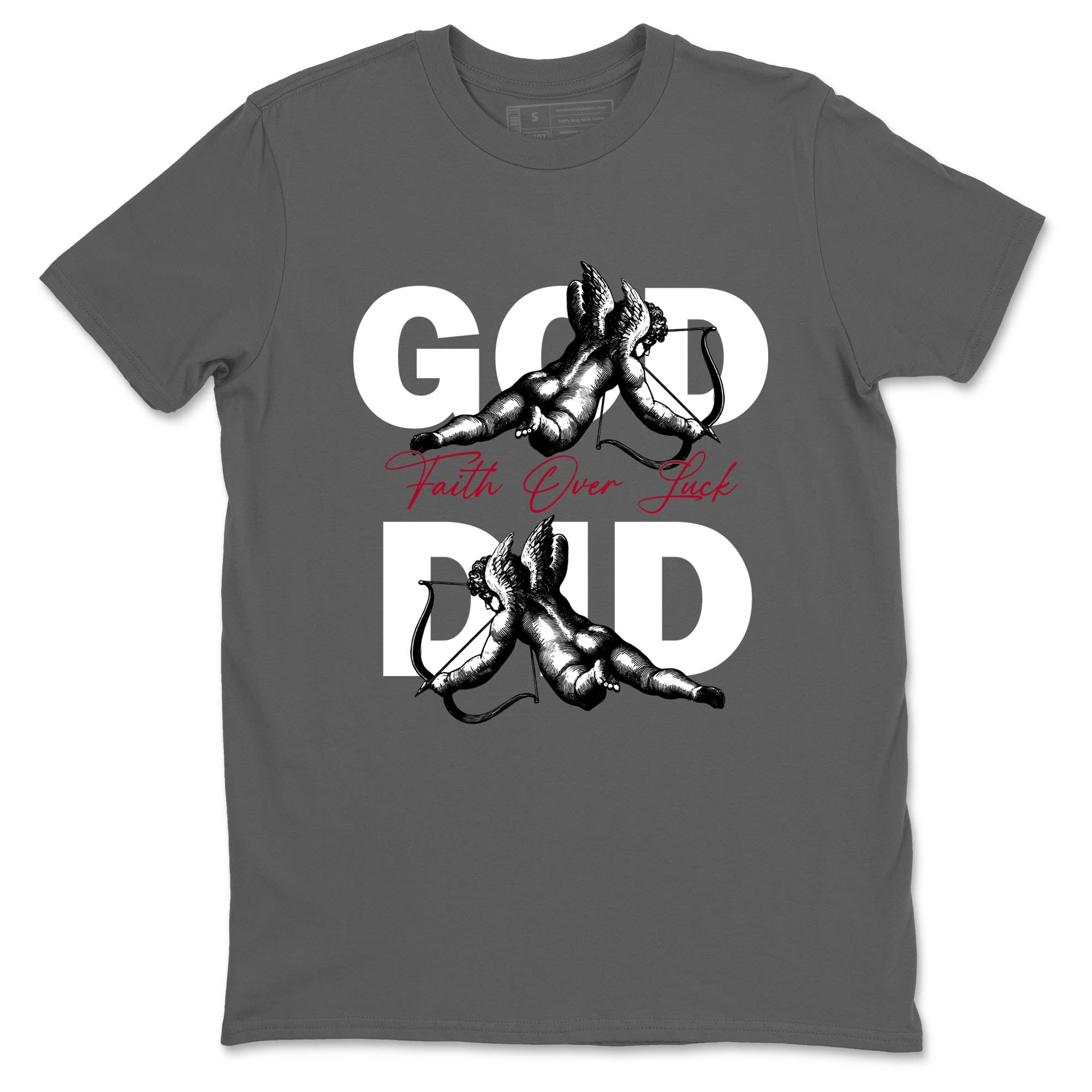 Sneaker Threads  Sneaker Tees To Match Air Jordan 8 Bunny  God Did Graphic Tee Cool Grey 2. Perfect for Jordan releases 2025 colorways.