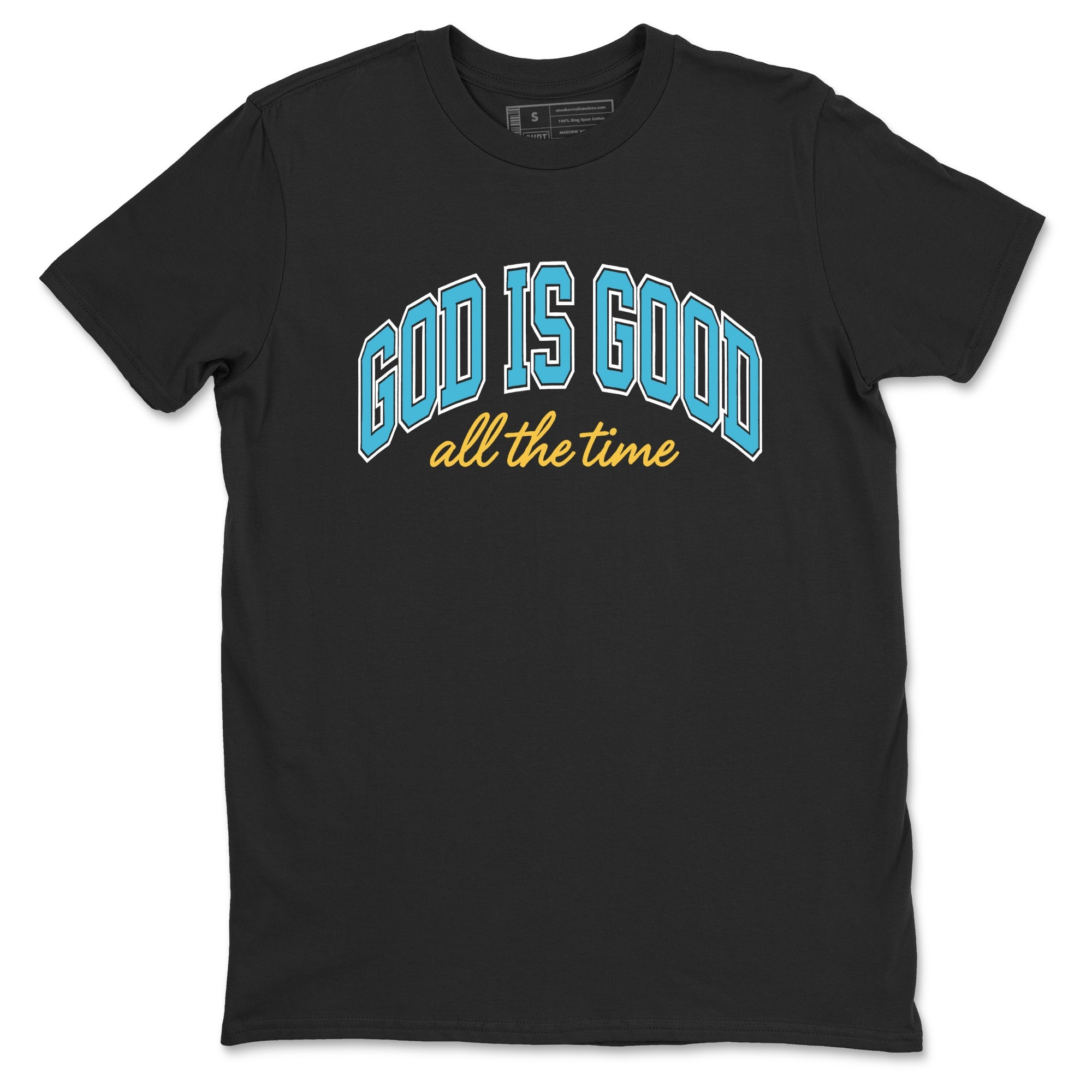 Sneaker Threads  Sneaker Tees To Match Air Jordan 11 Retro Gamma  God Is Good Graphic Tee Black 2. Perfect for Jordan releases 2025 colorways.