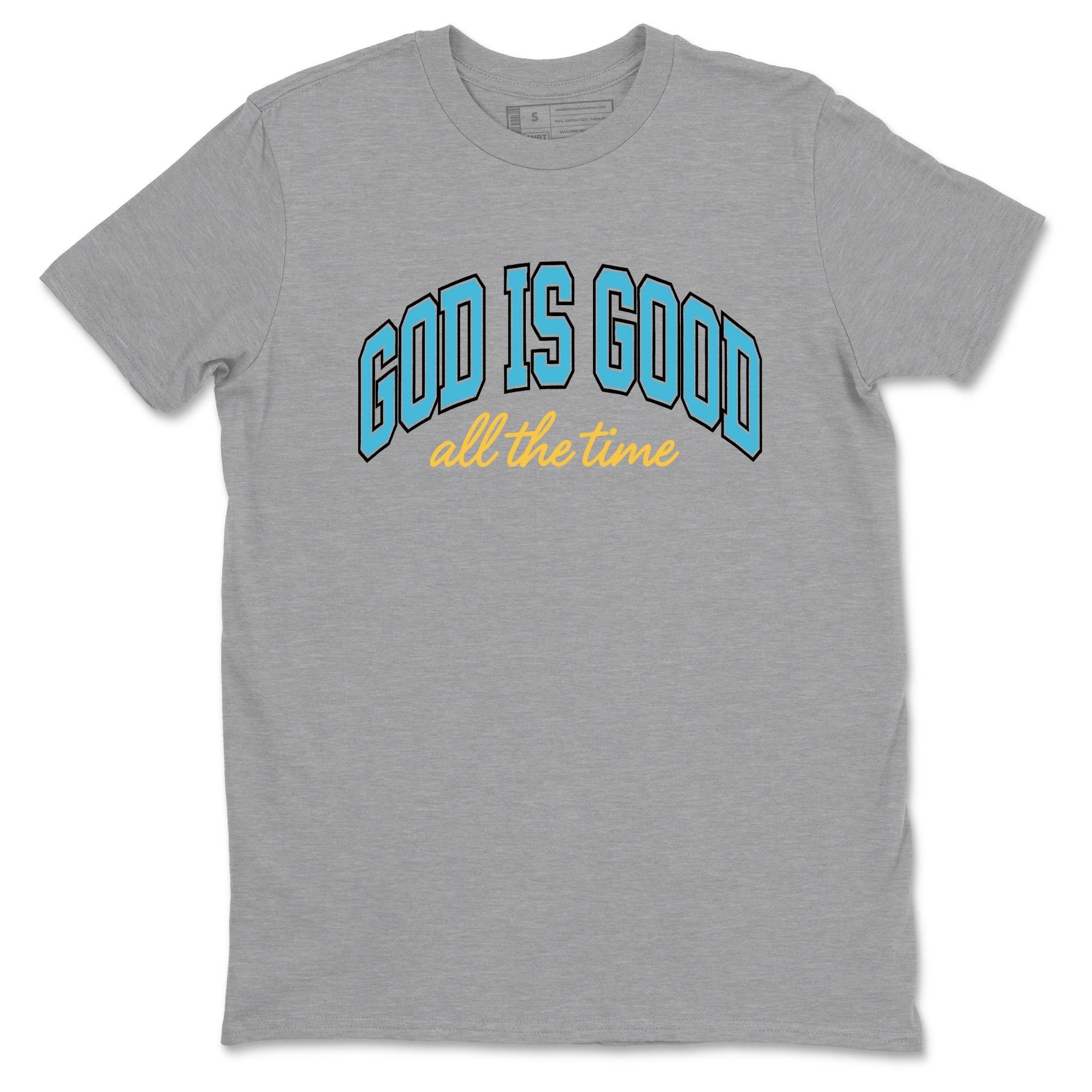 Sneaker Threads  Sneaker Tees To Match Air Jordan 11 Retro Gamma  God Is Good Graphic Tee Heather Grey 2. Perfect for Jordan releases 2025 colorways.
