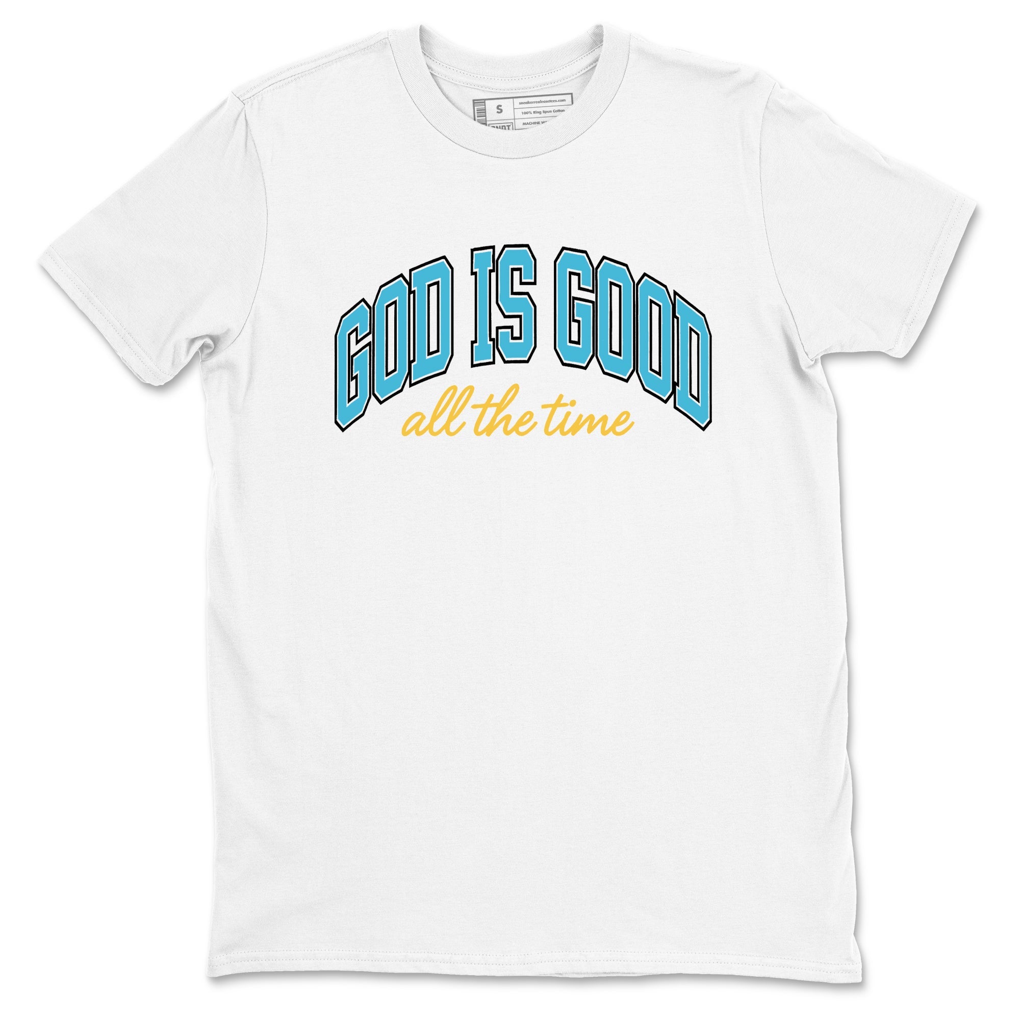Sneaker Threads  Sneaker Tees To Match Air Jordan 11 Retro Gamma  God Is Good Graphic Tee White 2. Perfect for Jordan releases 2025 colorways.