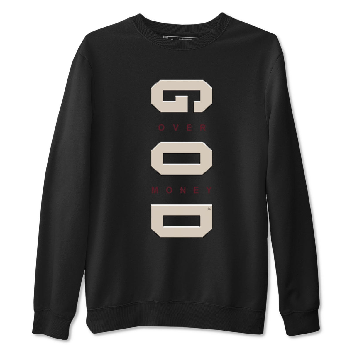 4s A Ma Maniere x "While You Were Sleeping" shirts to match jordans God Over Money sneaker match tees Air Jordan 4 A Ma Maniere x W.Y.W.S match shoes to clothes Drip Gear Zone unisex cotton Black 2 shirts