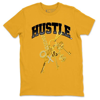 Dunk High Wu Tang shirts to match jordans Gold Hustle sneaker match tees Dunk High Wu Tang match shoes to clothes Drip Gear Zone unisex cotton Gold 2 shirts