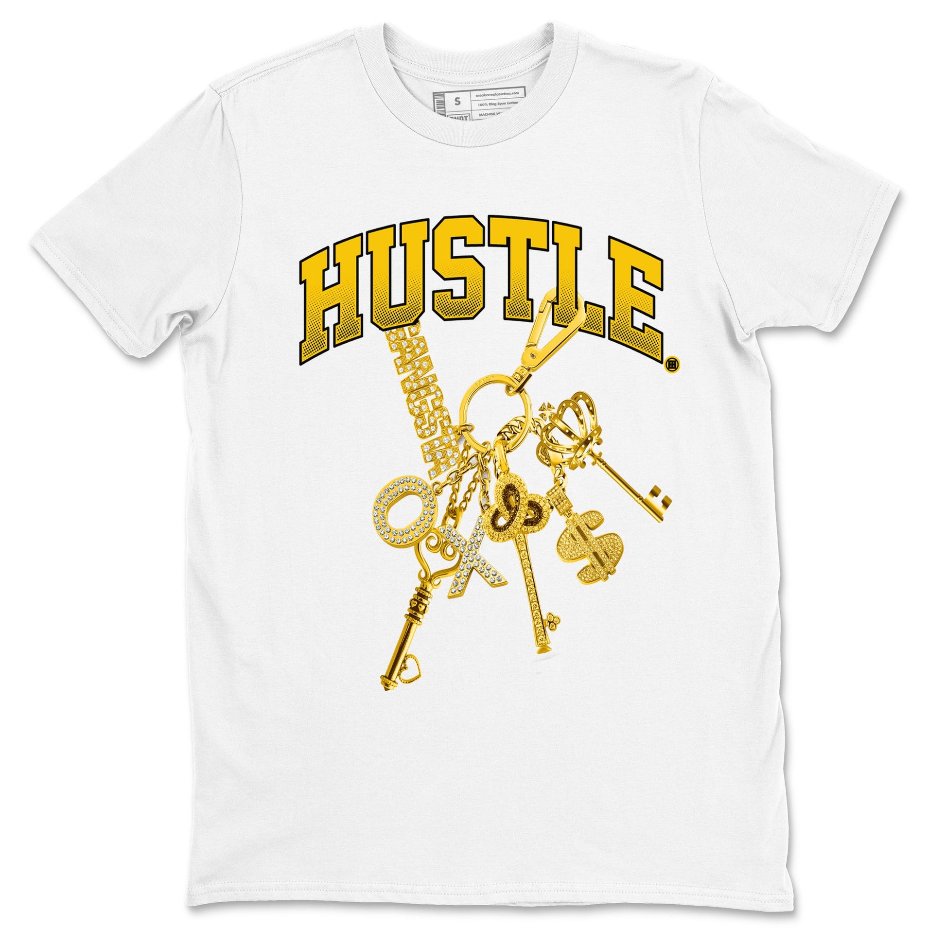 Dunk High Wu Tang shirts to match jordans Gold Hustle sneaker match tees Dunk High Wu Tang match shoes to clothes Drip Gear Zone unisex cotton White 2 shirts