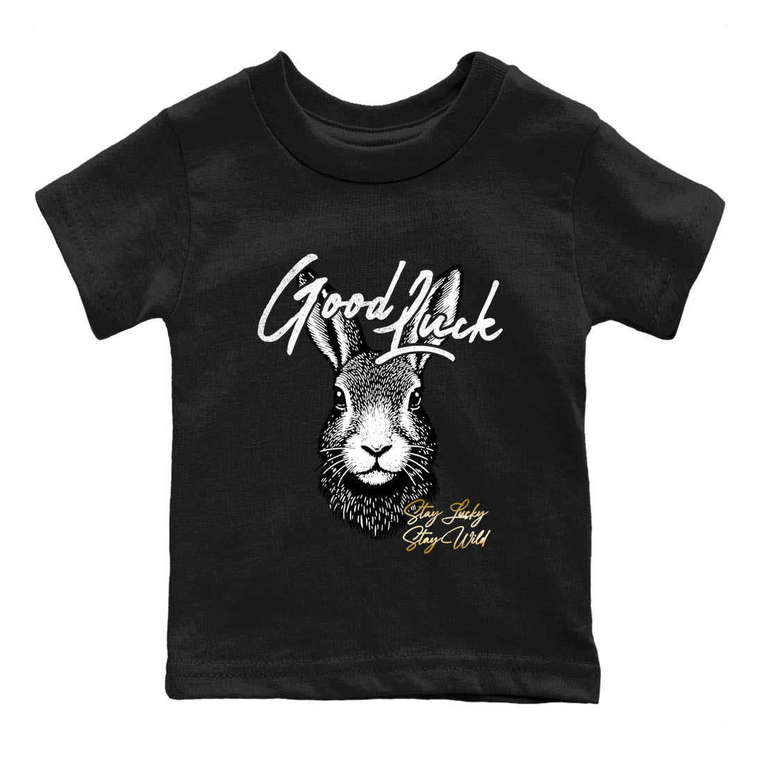 Sneaker Threads  Sneaker Tees To Match Air Jordan 12 Taxi  Good Luck Youth Graphic Tee Black 2. Perfect for Jordan releases 2025 colorways.