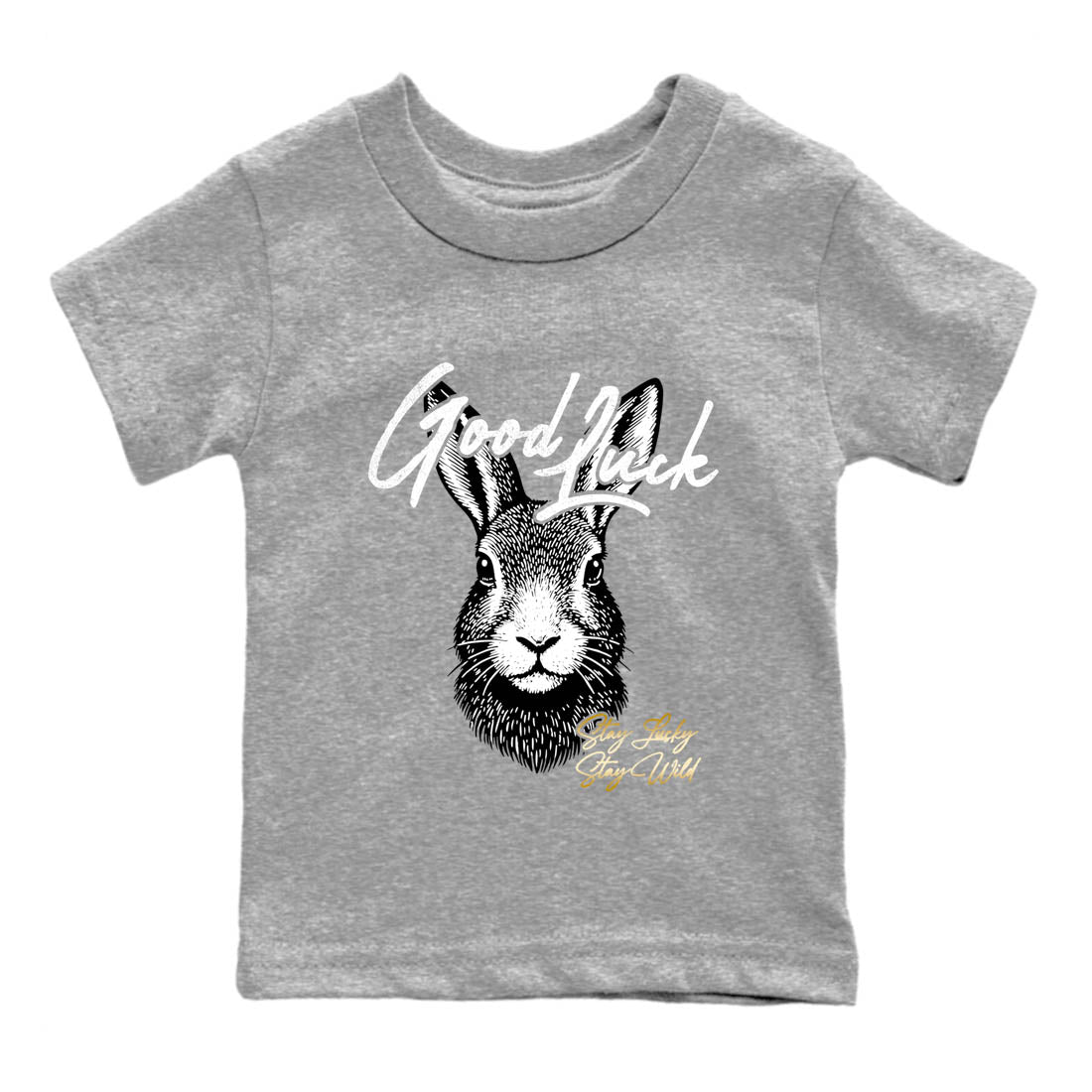 Sneaker Threads  Sneaker Tees To Match Air Jordan 12 Taxi  Good Luck Youth Graphic Tee Heather Grey 2. Perfect for Jordan releases 2025 colorways.