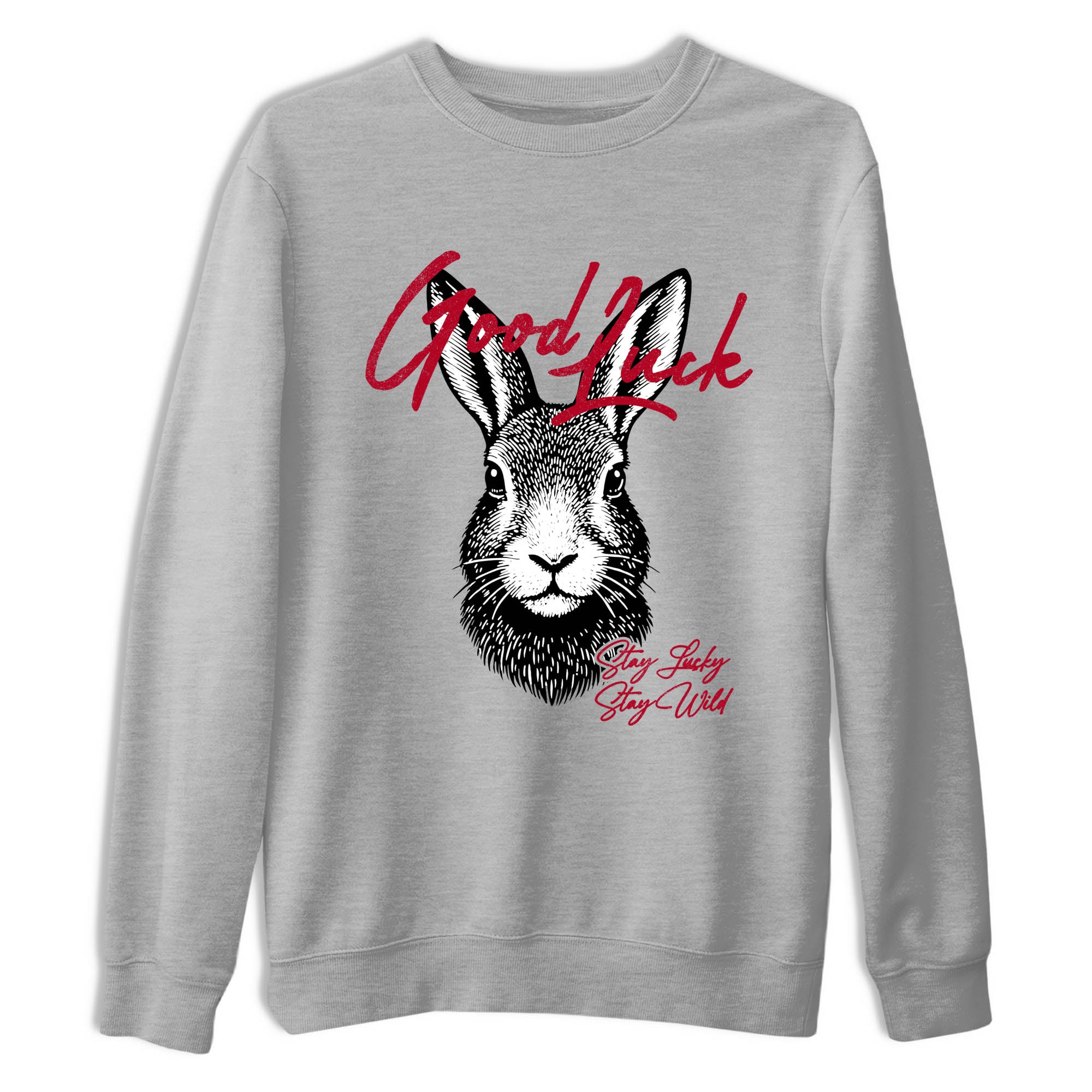 Sneaker Threads  Sneaker Tees To Match Air Jordan 8 Bunny  Good Luck Graphic Tee Heather Grey 2. Perfect for Jordan releases 2025 colorways.