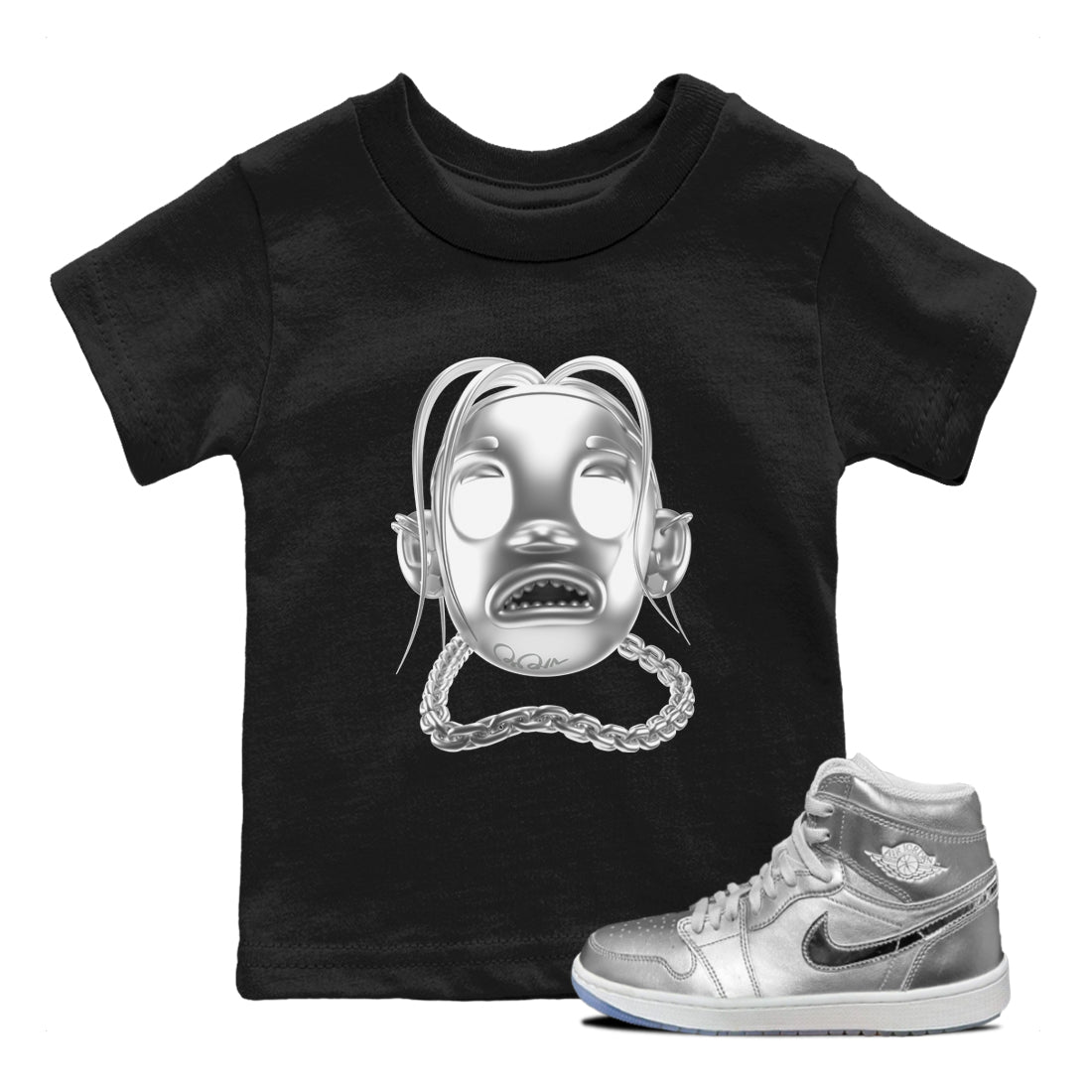 Air Jordan 1 Gift Giving shirt to match jordans Goosebumps Boy sneaker tees  Metal tees AJ1 Gift Giving Drip Gear Zone Baby Toddler Black 1 T-Shirt