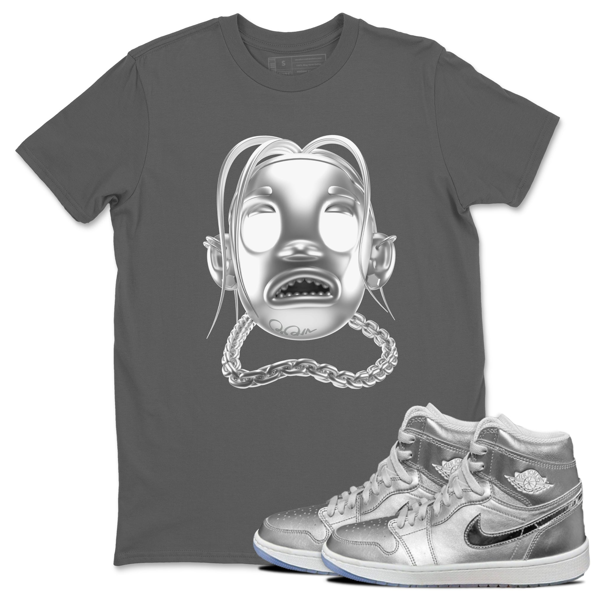 Air Jordan 1 Gift Giving shirt to match jordans Goosebumps Boy sneaker tees  Metal tees AJ1 Gift Giving Drip Gear Zone Unisex Cool Grey 1 T-Shirt