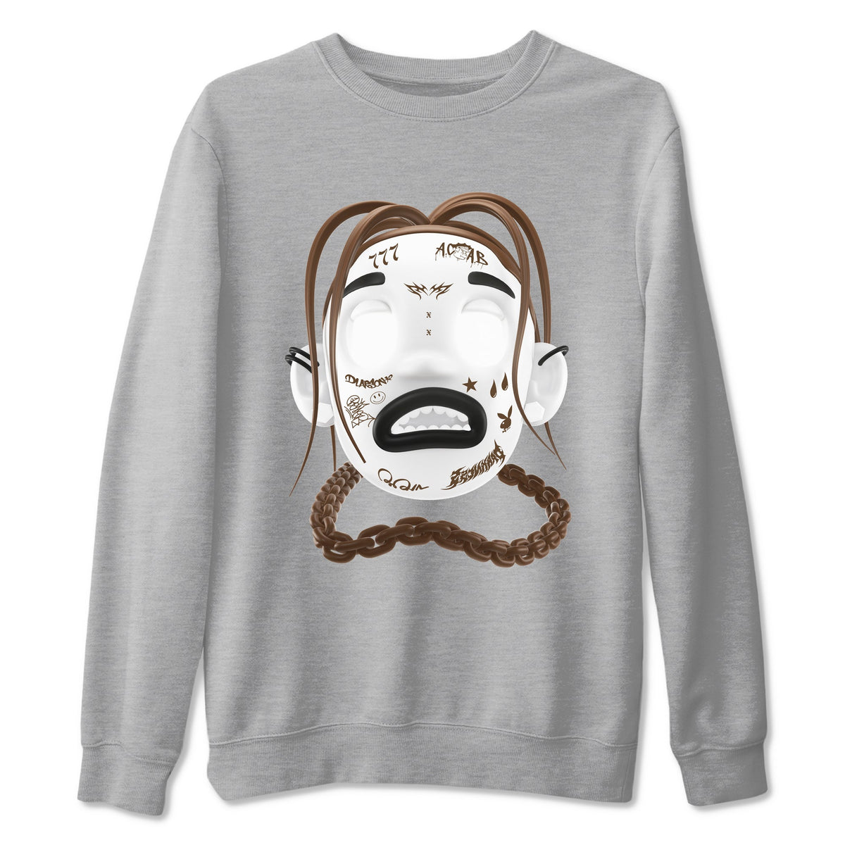 1s Low OG Mocha shirts to match jordans Goosebumps Boy sneaker match tees Air Jordan 1 Mocha match shoes to clothes Drip Gear Zone unisex cotton Heather Grey 2 shirts