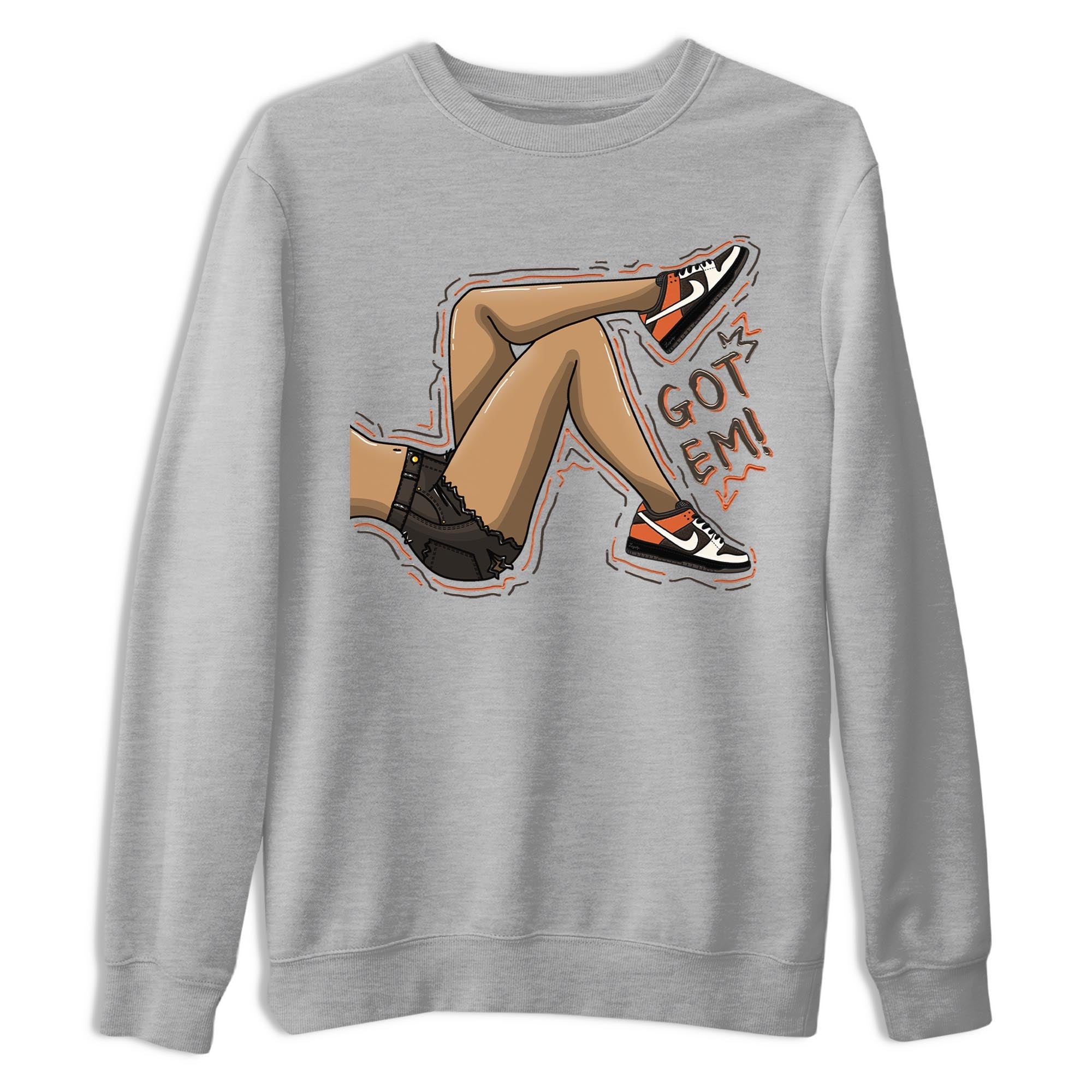 Nike Low Dunk Red Panda shirt to match jordans Got Em Legs sneaker tees Nike Dunk Red Panda Drip Gear Zone Unisex Streetwear Clothing Heather Grey 2 T-Shirt