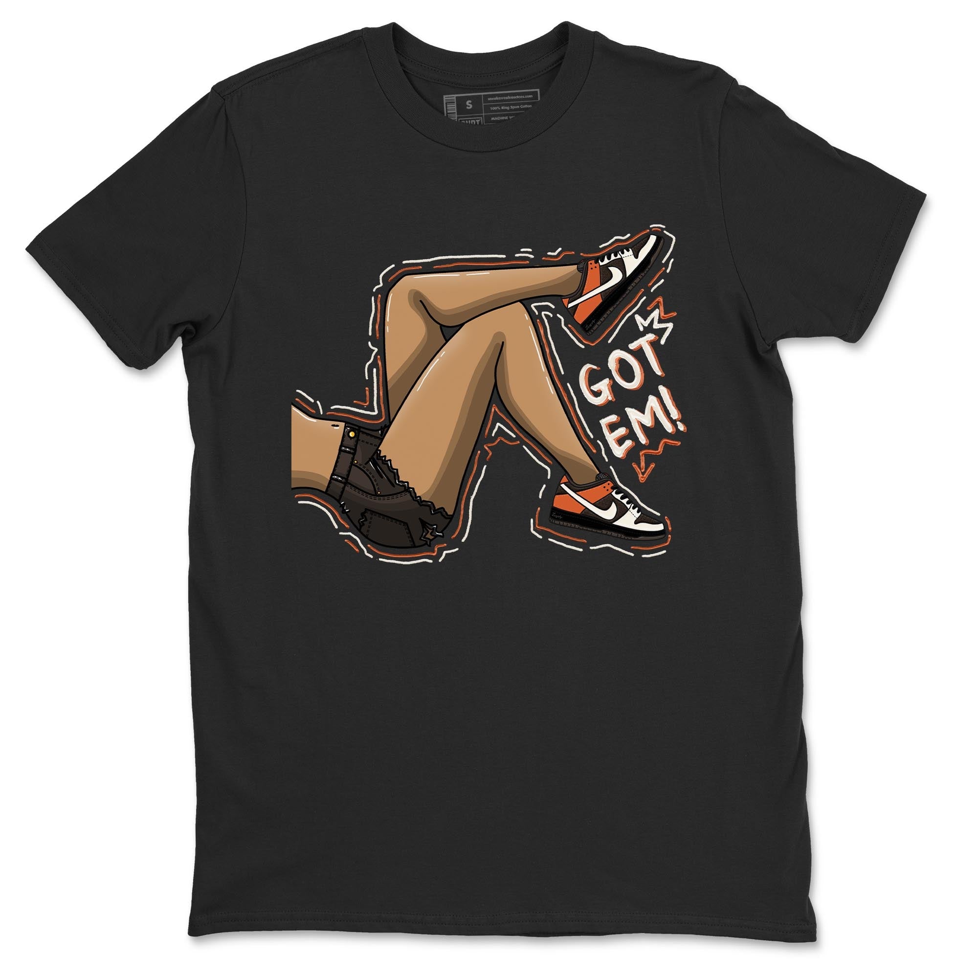 Nike Low Dunk Red Panda shirt to match jordans Got Em Legs sneaker tees Nike Dunk Red Panda Drip Gear Zone Unisex Streetwear Clothing Black 2 T-Shirt