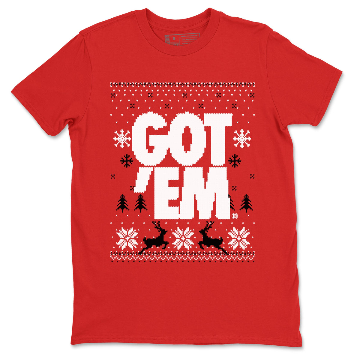 11s Cherry shirts to match jordans Christmas Gift Got Em Ugly Sweater sneaker match tees Air Jordan 11 Retro Cherry match shoes to clothes Drip Gear Zone unisex cotton Red 2 shirts